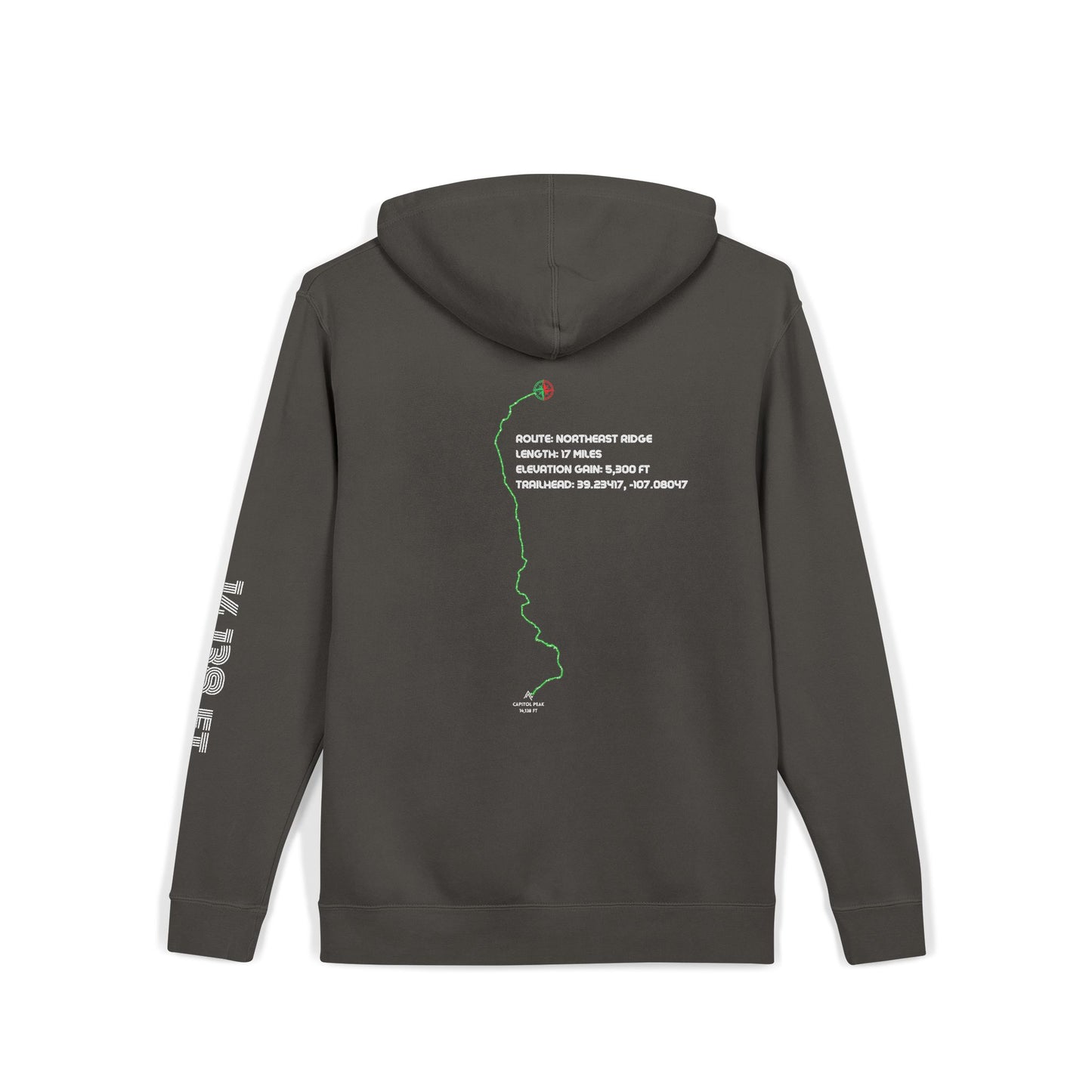 CO 14er Hoodie | Capitol Peak
