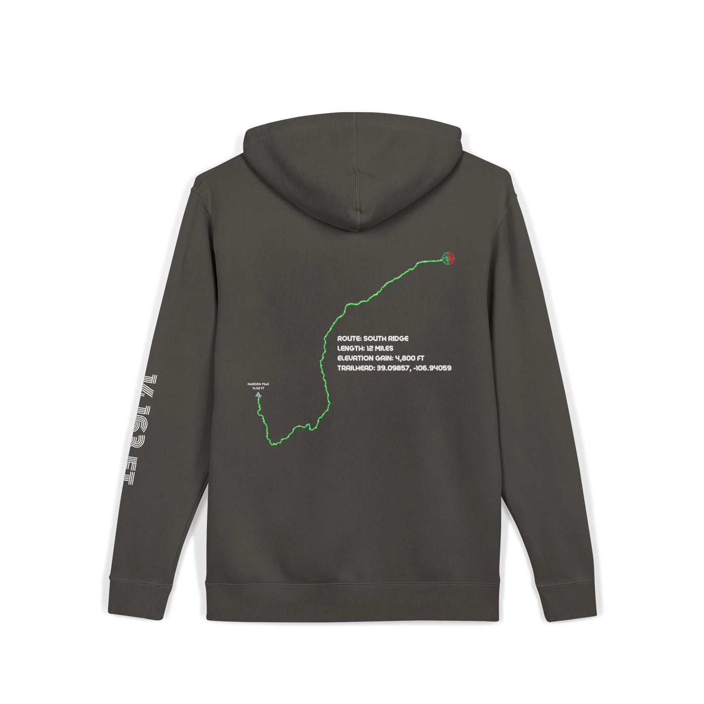 CO 14er Hoodie | Maroon Peak