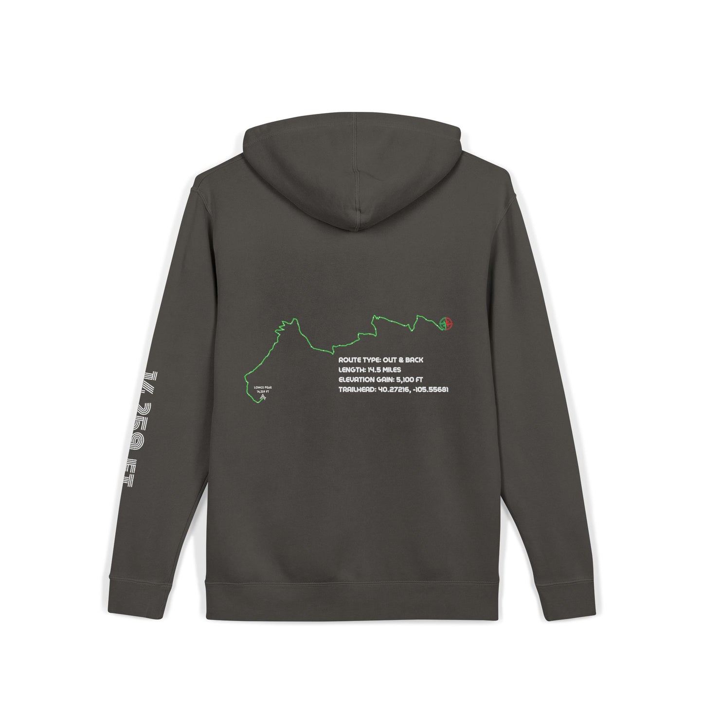 CO 14er Hoodie | Longs Peak