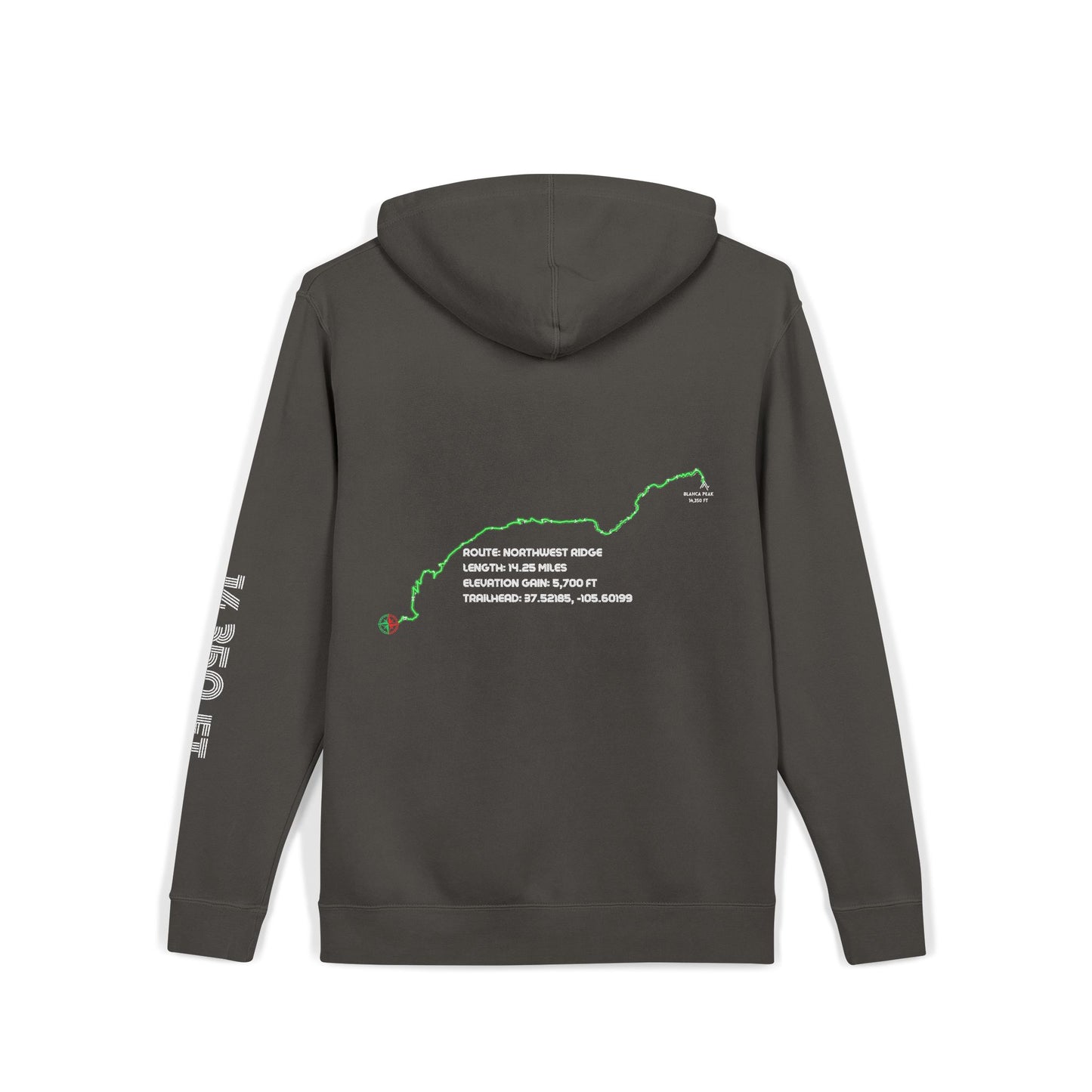 CO 14er Hoodie | Blanca Peak