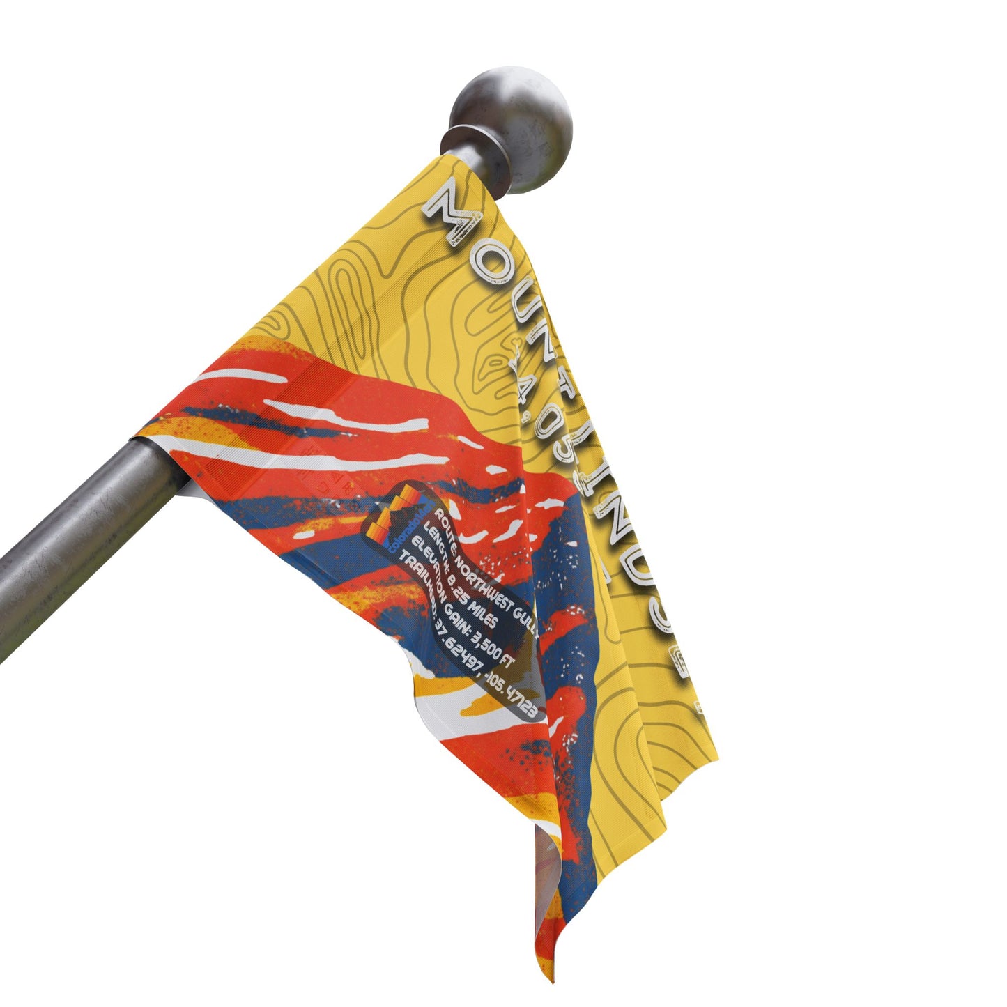 CO 14er Summit Flag | Mount Lindsey