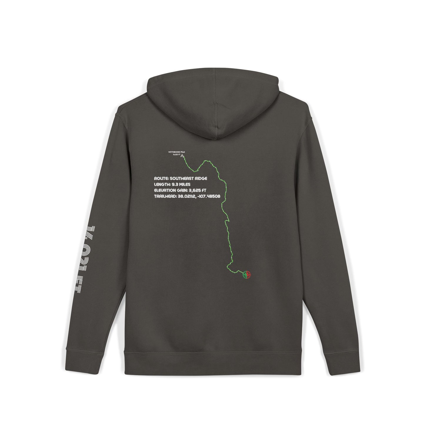 CO 14er Hoodie | Wetterhorn Peak