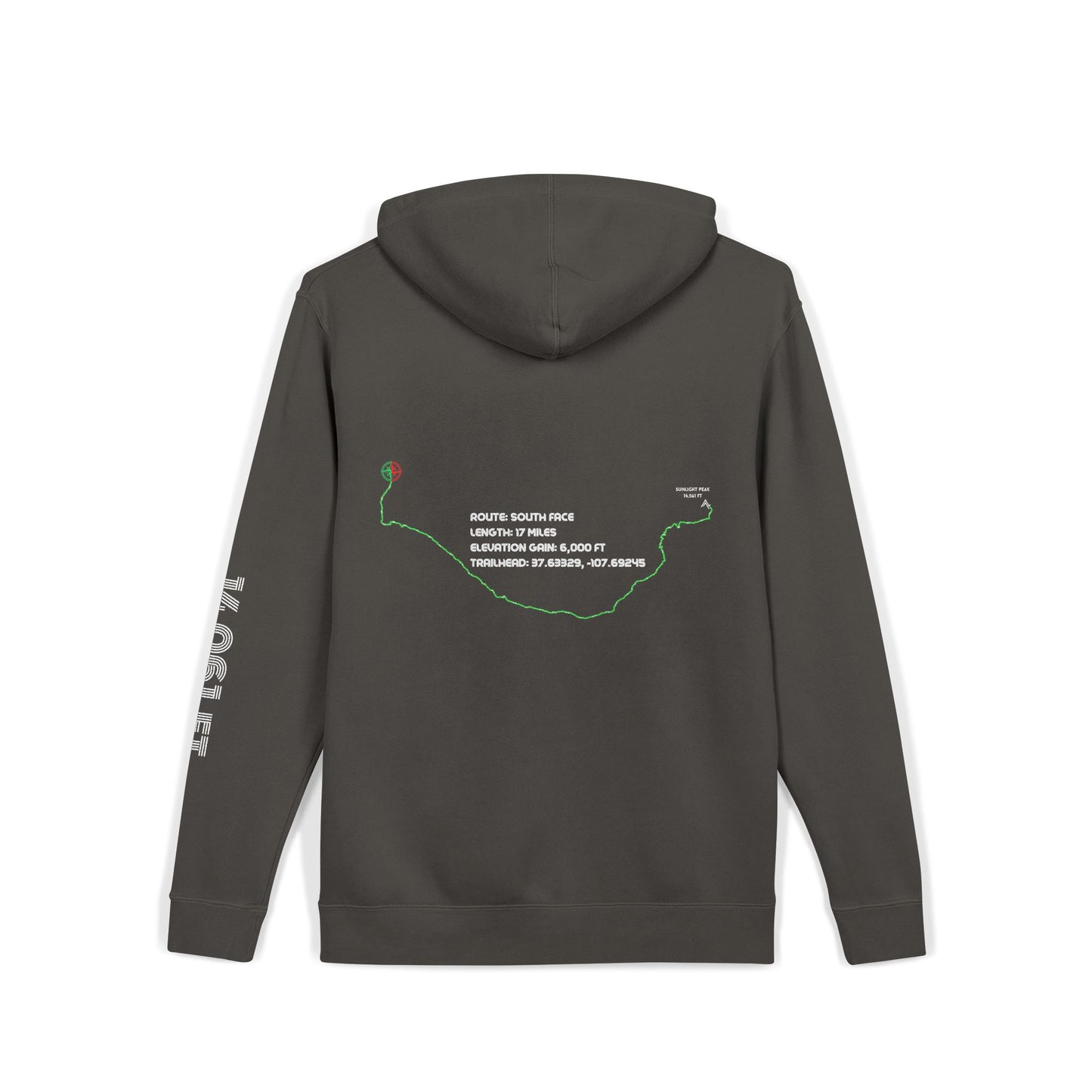 CO 14er Hoodie | Sunlight Peak