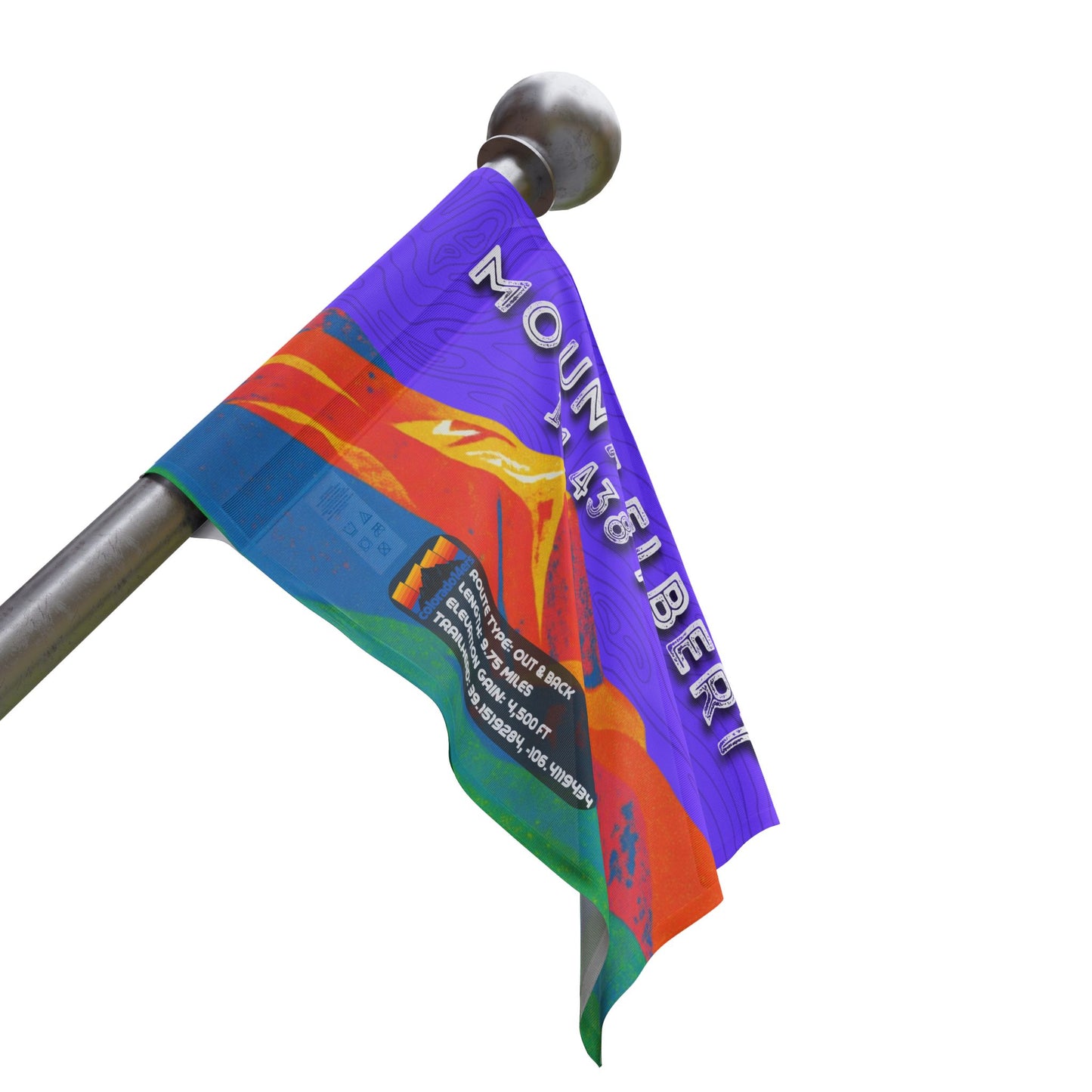 CO 14er Summit Flag | Mount Elbert
