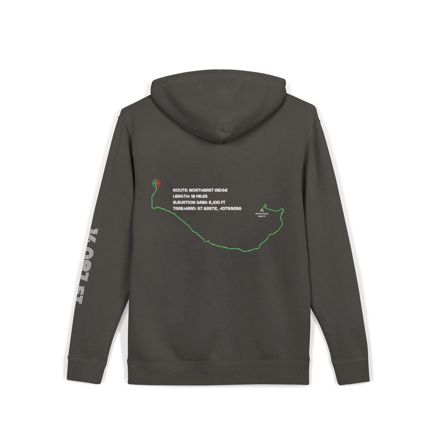CO 14er Hoodie | Mount Eolus