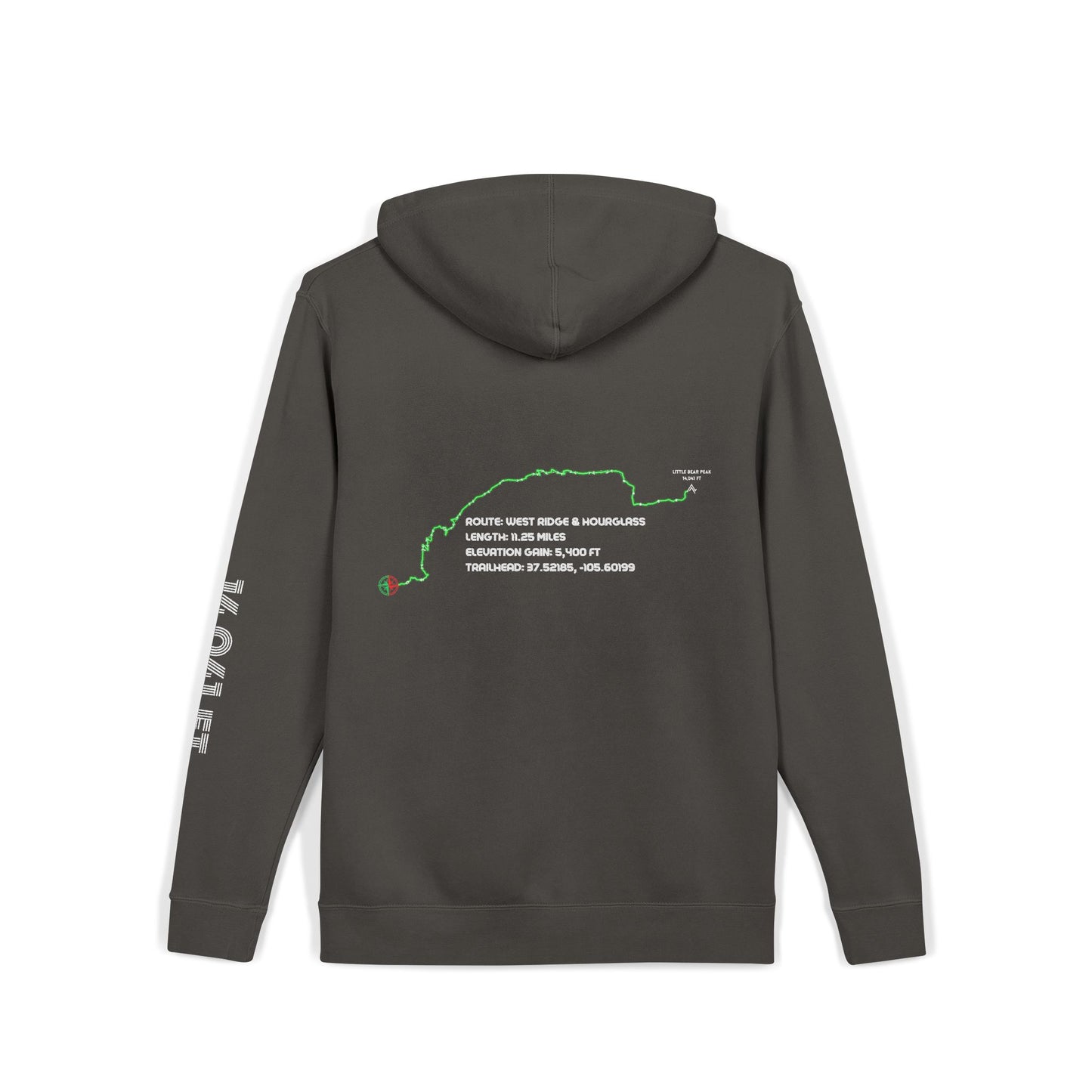 CO 14er Hoodie | Little Bear Peak