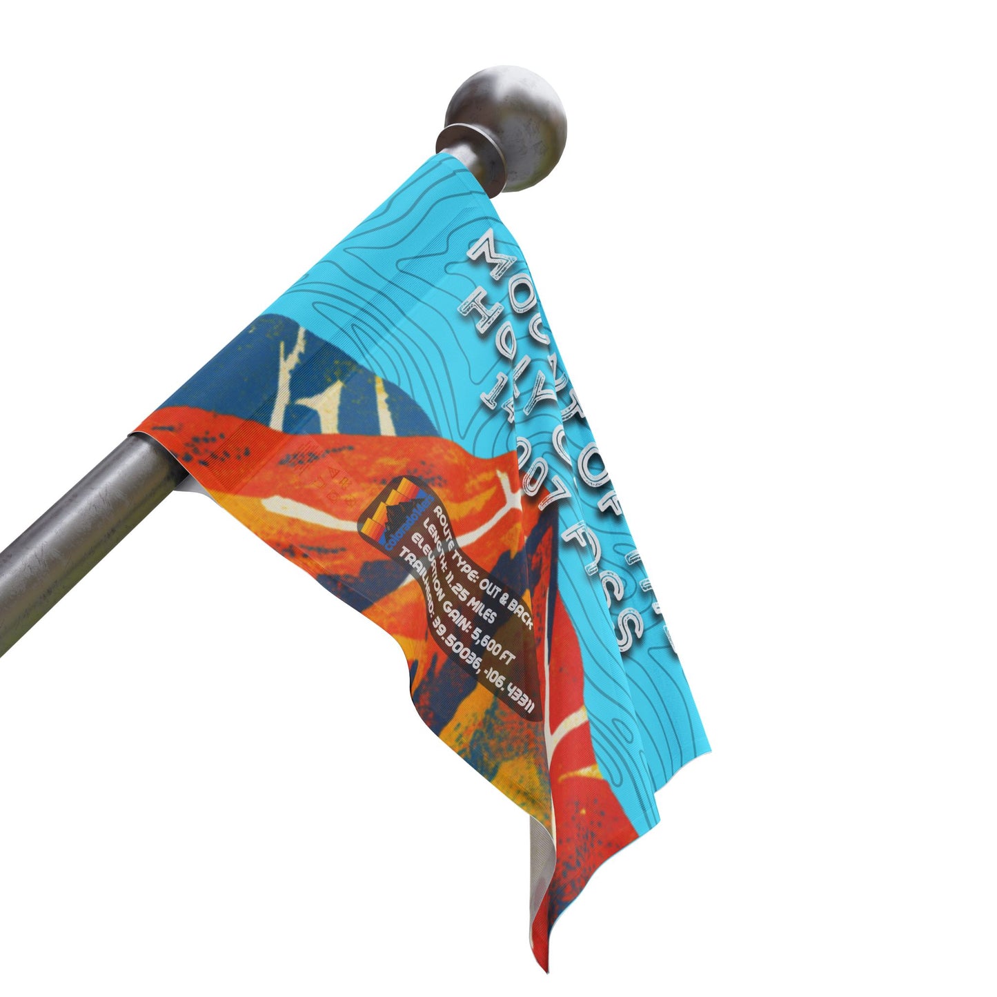 CO 14er Summit Flag | Mount of the Holy Cross