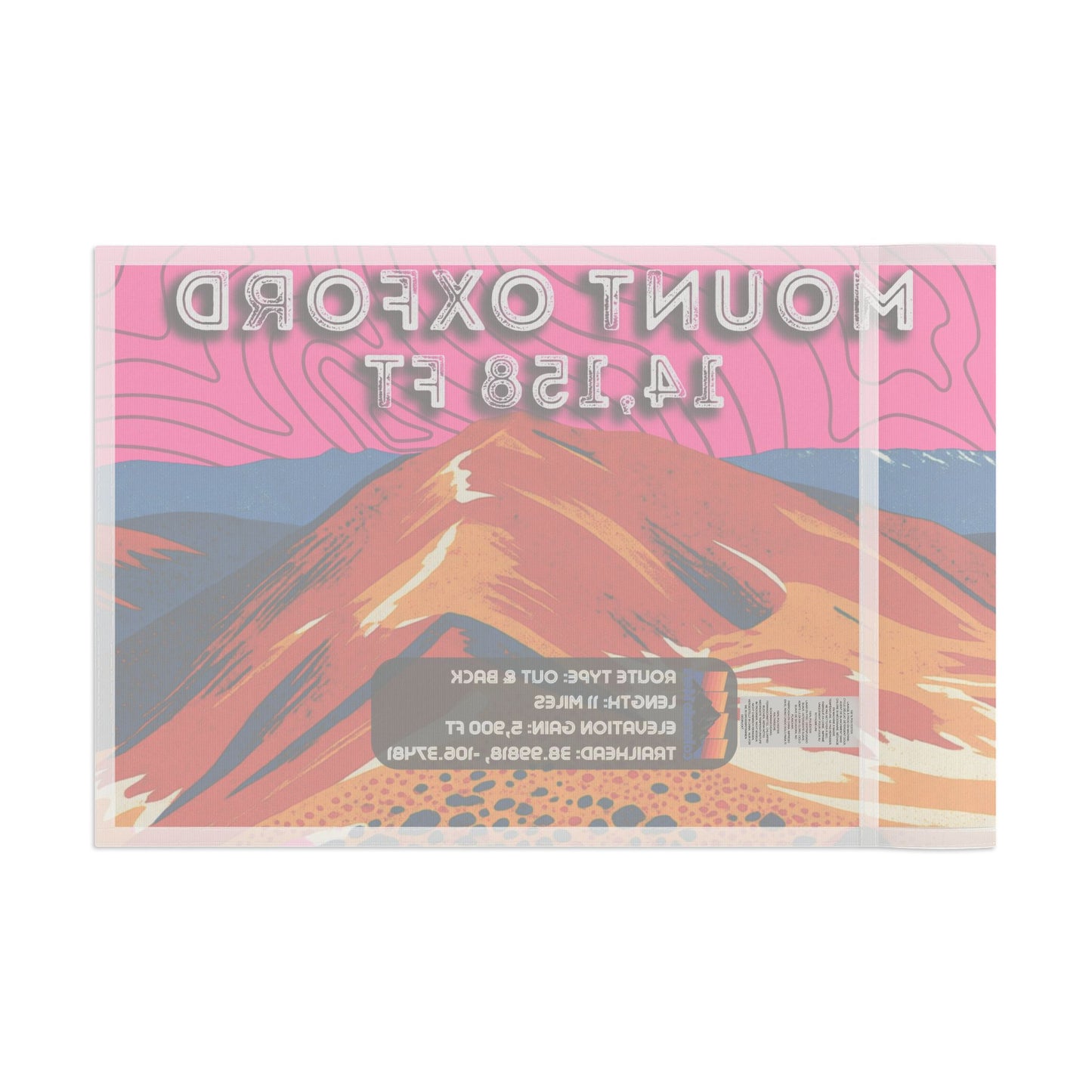 CO 14er Summit Flag | Mount Oxford
