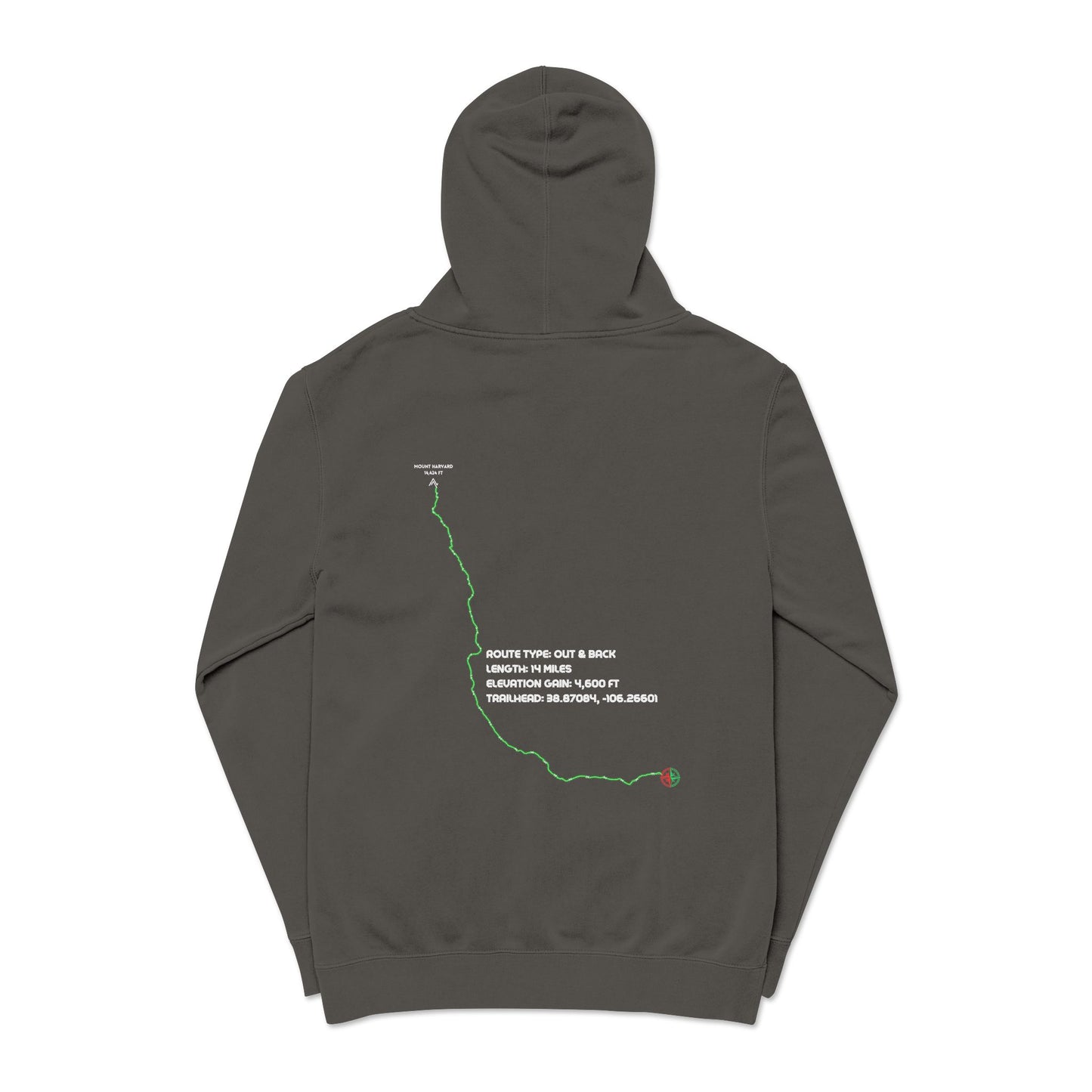 CO 14er Hoodie | Mount Harvard