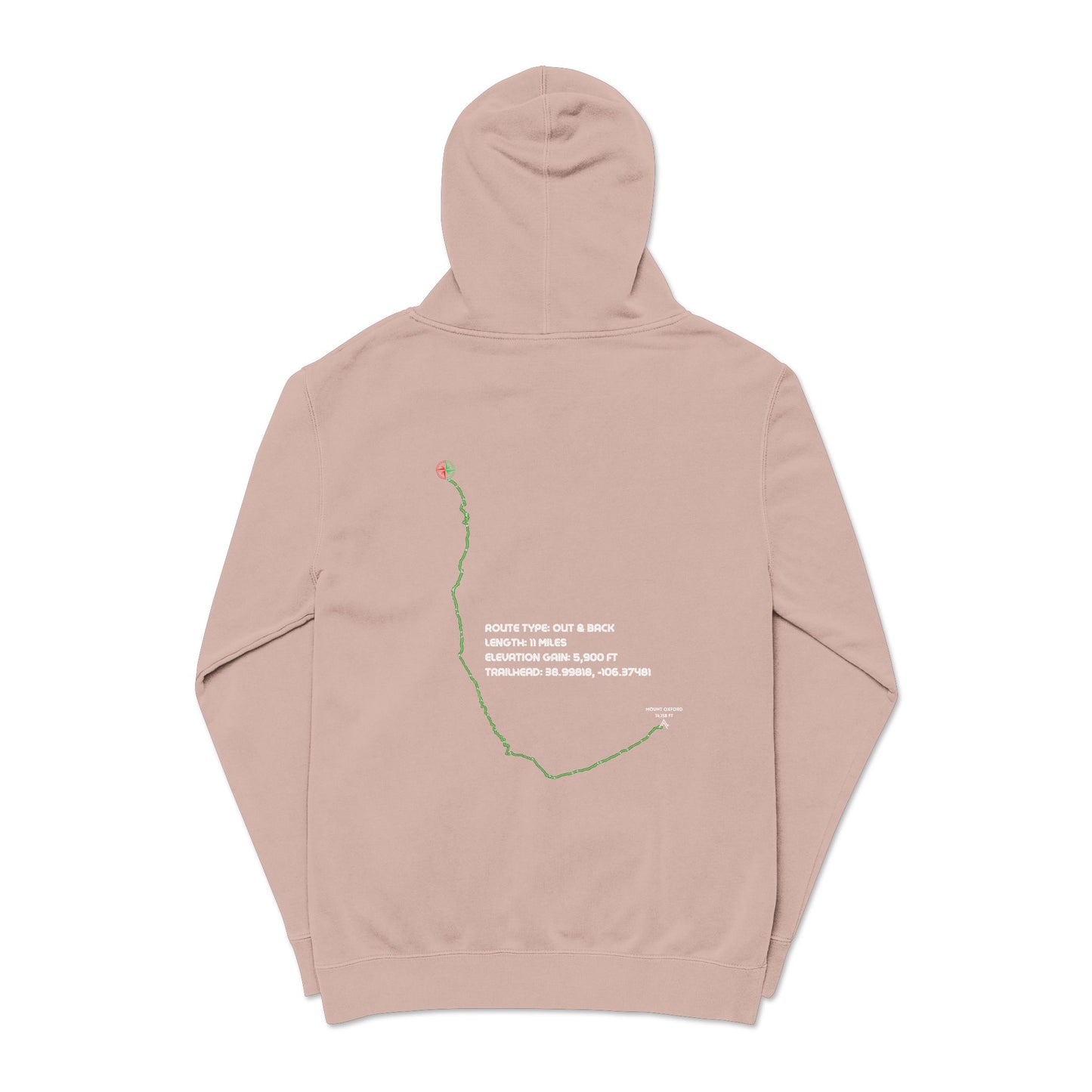 CO 14er Hoodie | Mount Oxford
