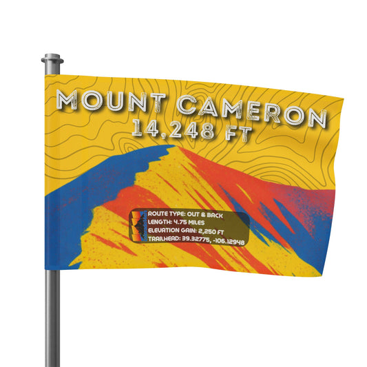 CO 14er Summit Flag | Mount Cameron
