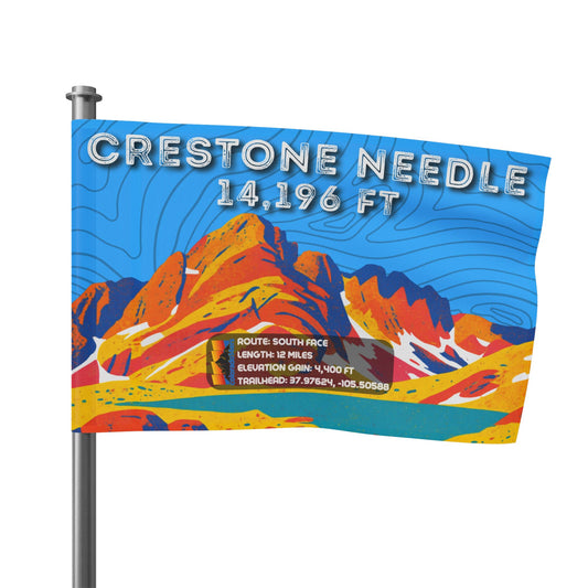 CO 14er Summit Flag | Crestone Needle
