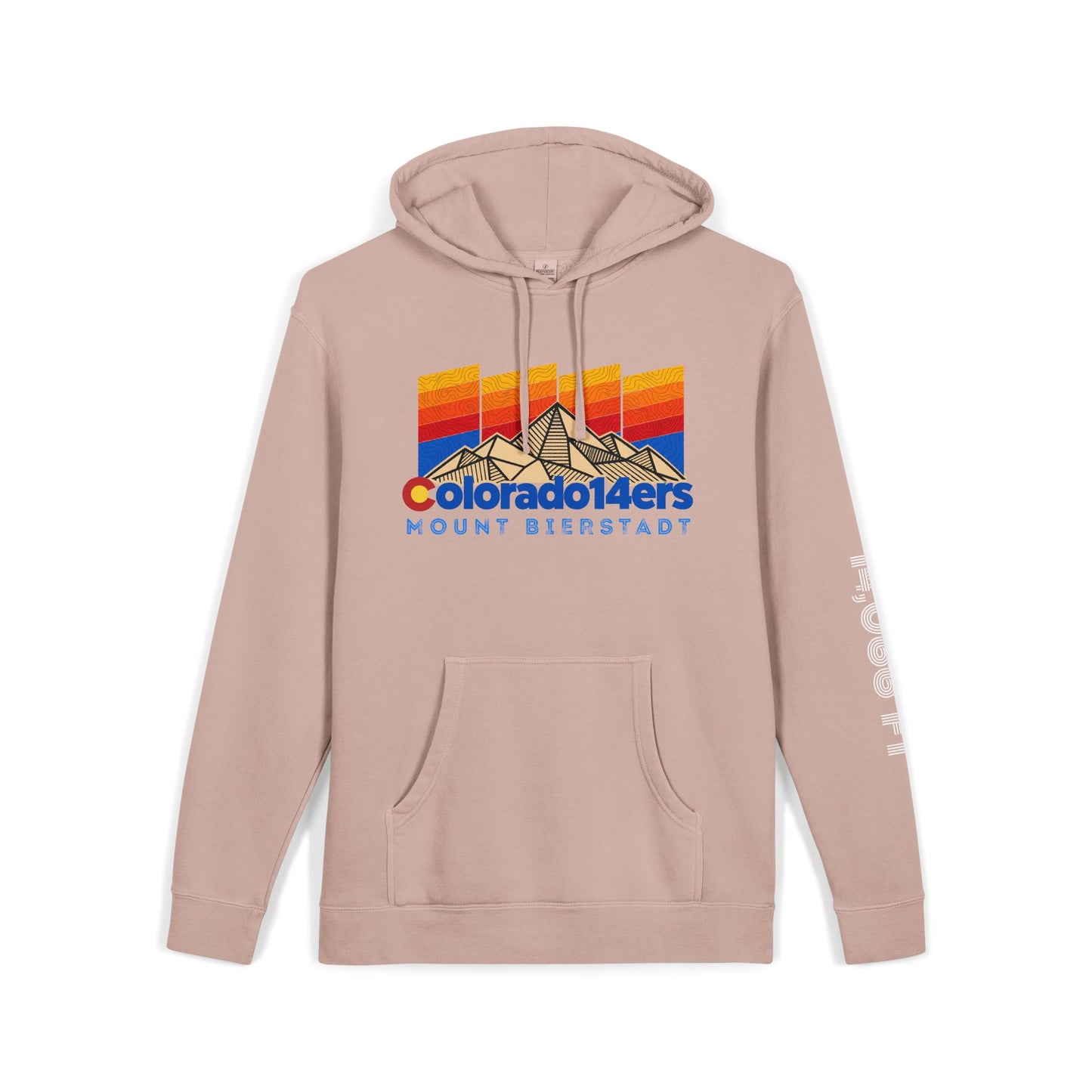 CO 14er Hoodie | Mount Bierstadt