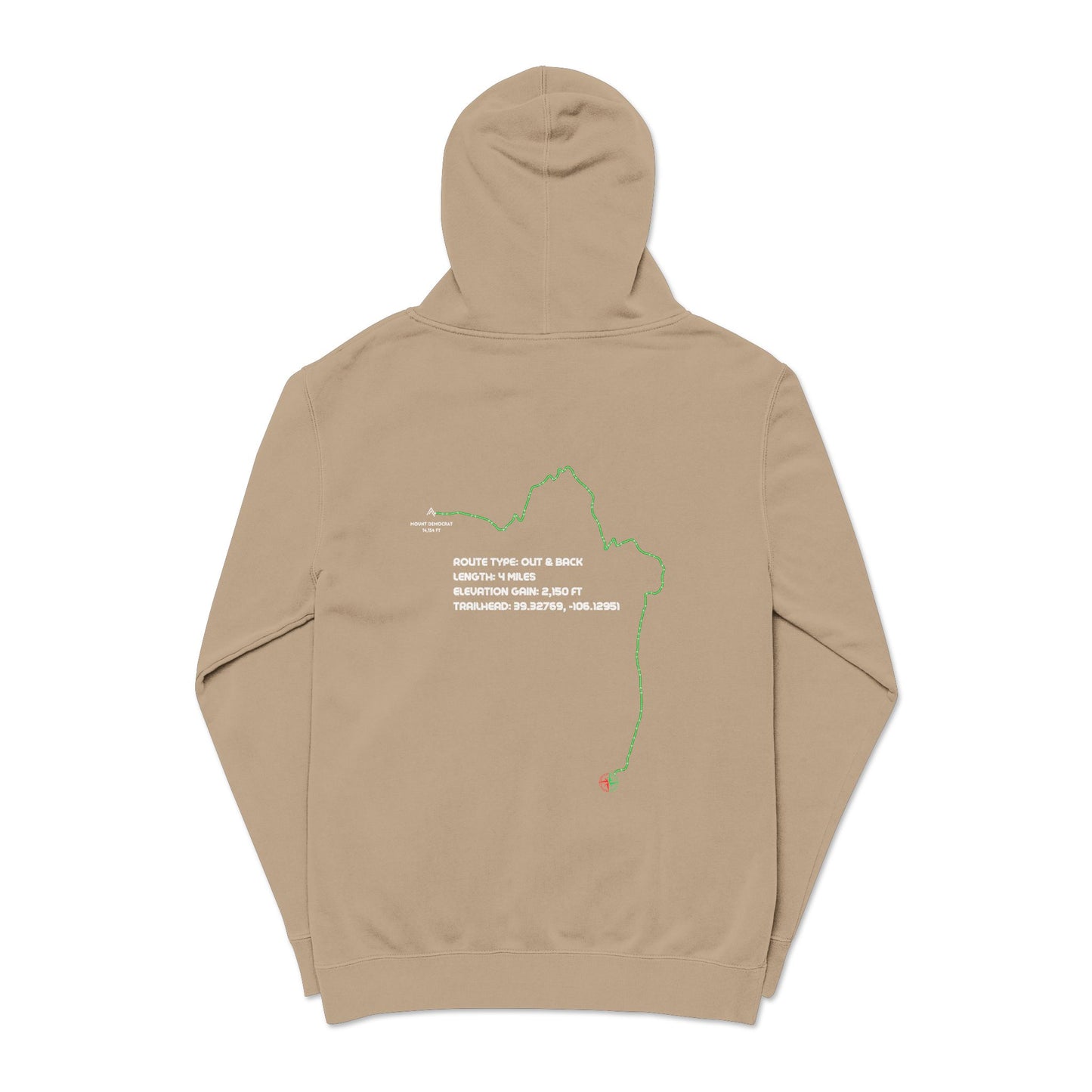 CO 14er Hoodie | Mount Democrat