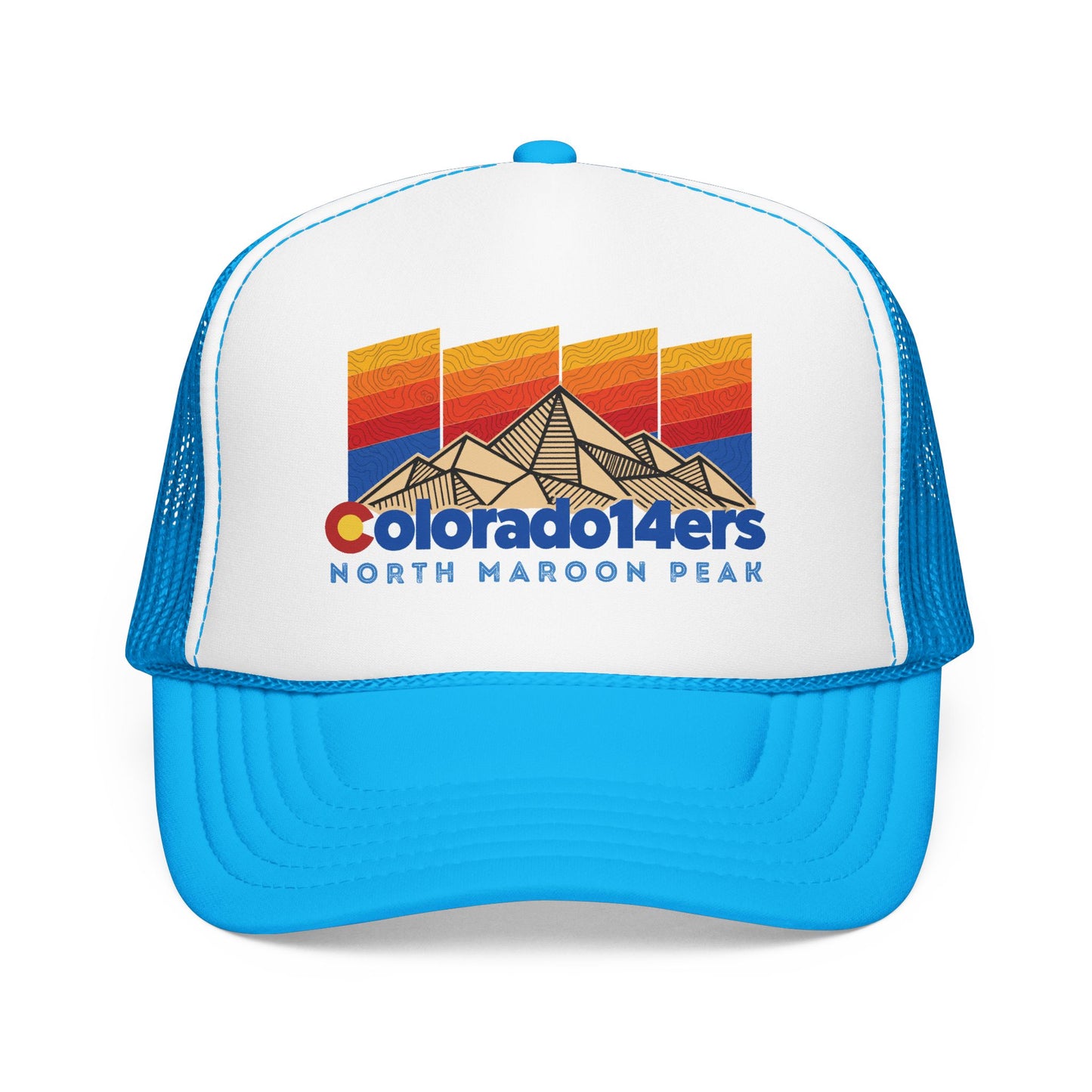 CO 14er Trucker Hat | North Maroon Peak