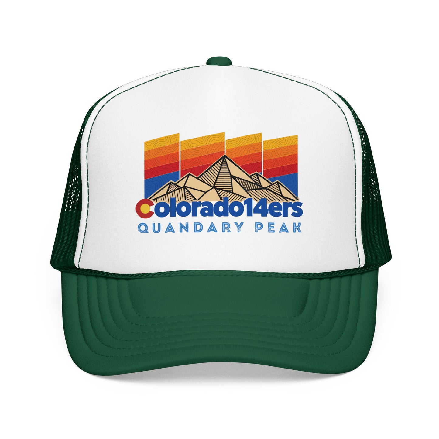 CO 14er Trucker Hat | Quandary Peak