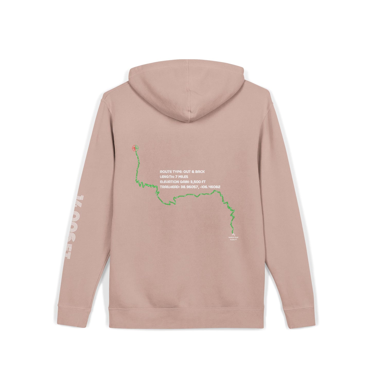 CO 14er Hoodie | Huron Peak