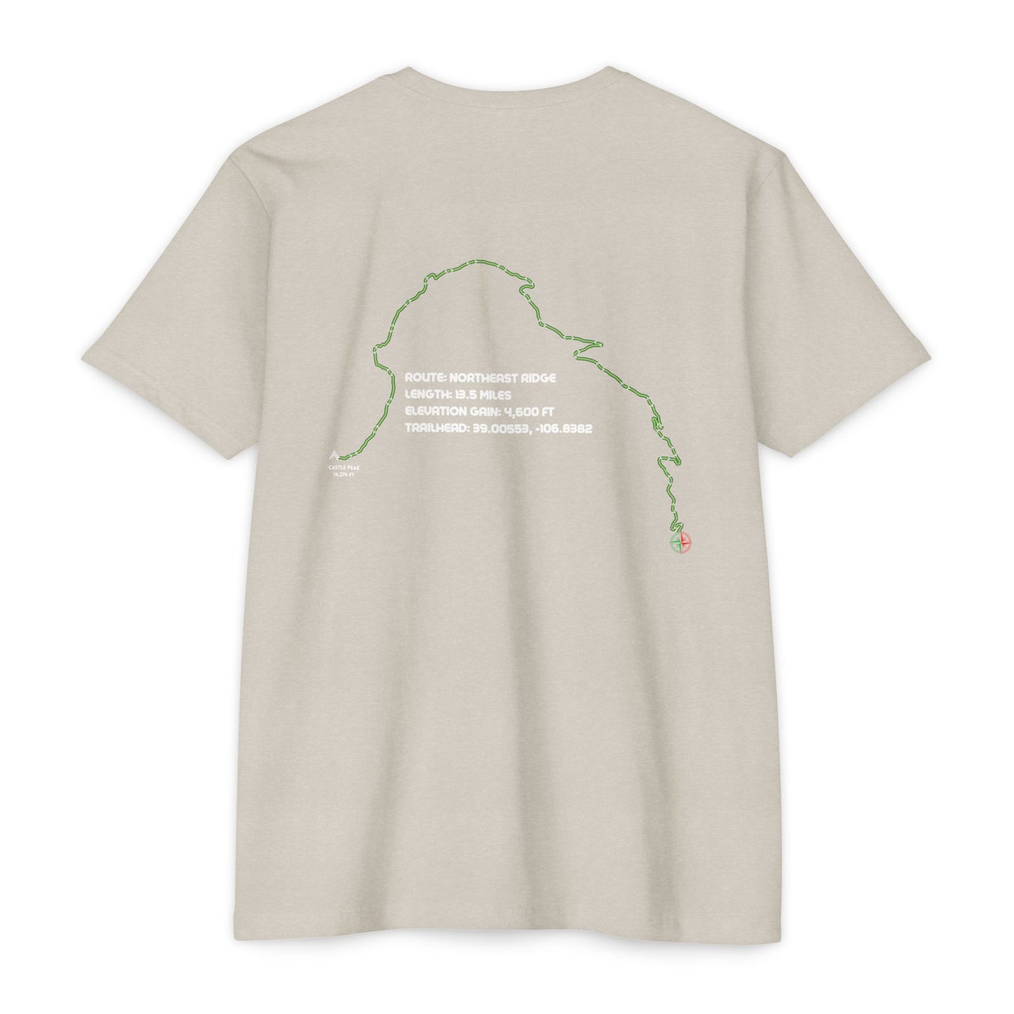 CO 14er T-Shirt | Castle Peak