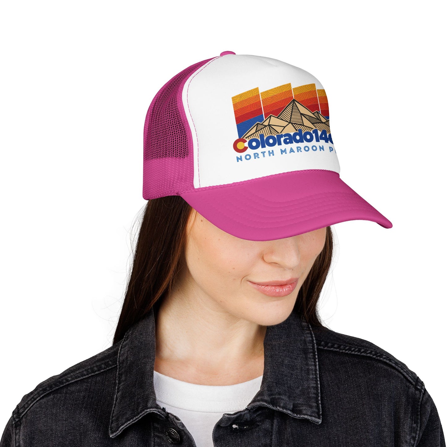 CO 14er Trucker Hat | North Maroon Peak