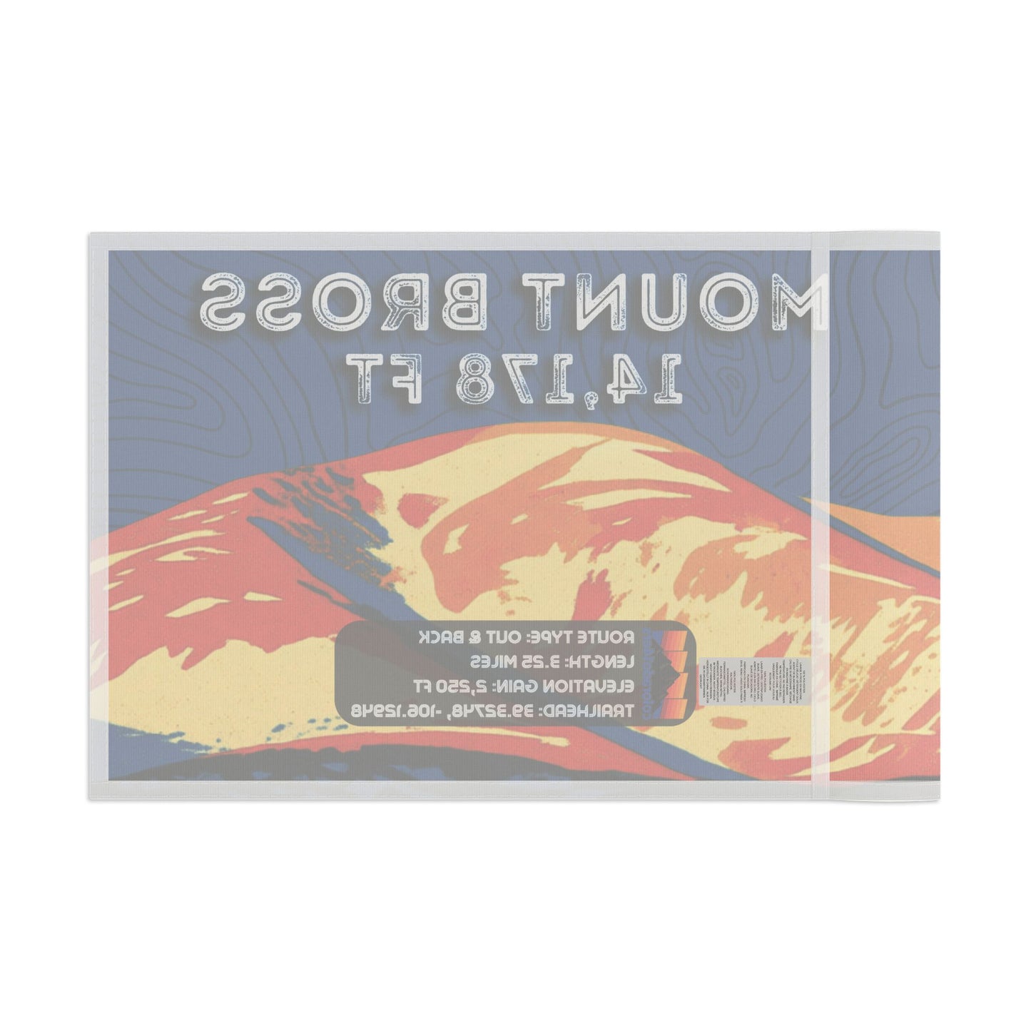 CO 14er Summit Flag | Mount Bross