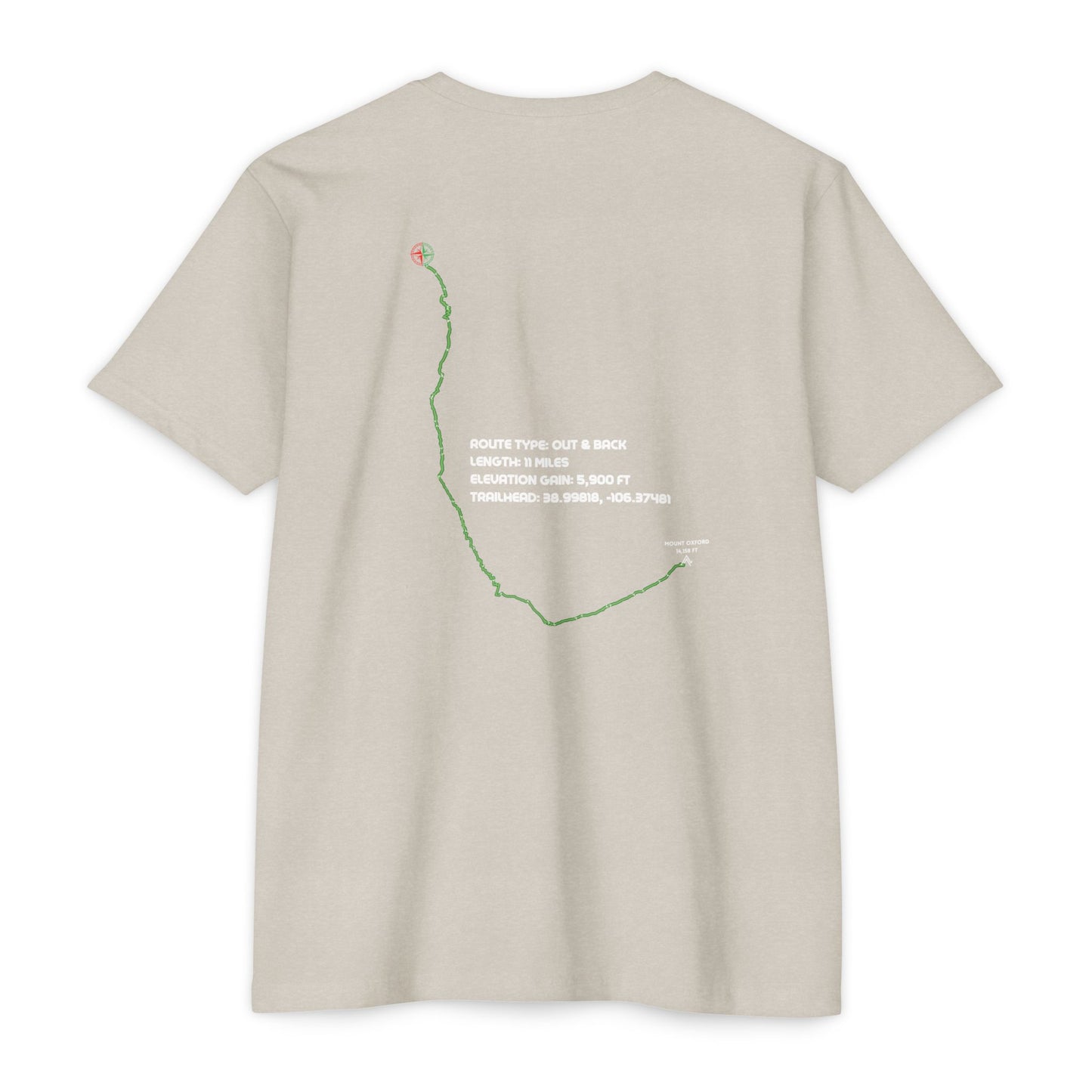 CO 14er T-Shirt | Mount Oxford