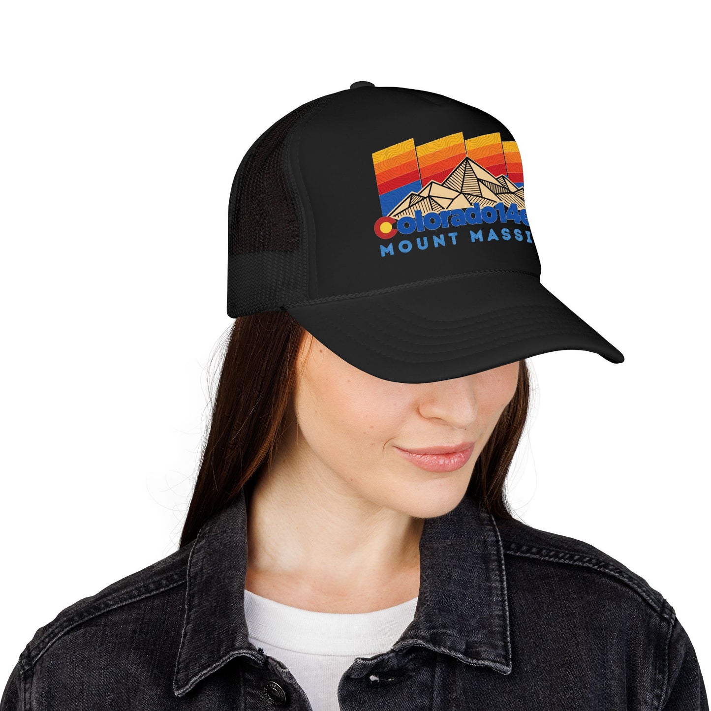 CO 14er Trucker Hat | Mount Massive