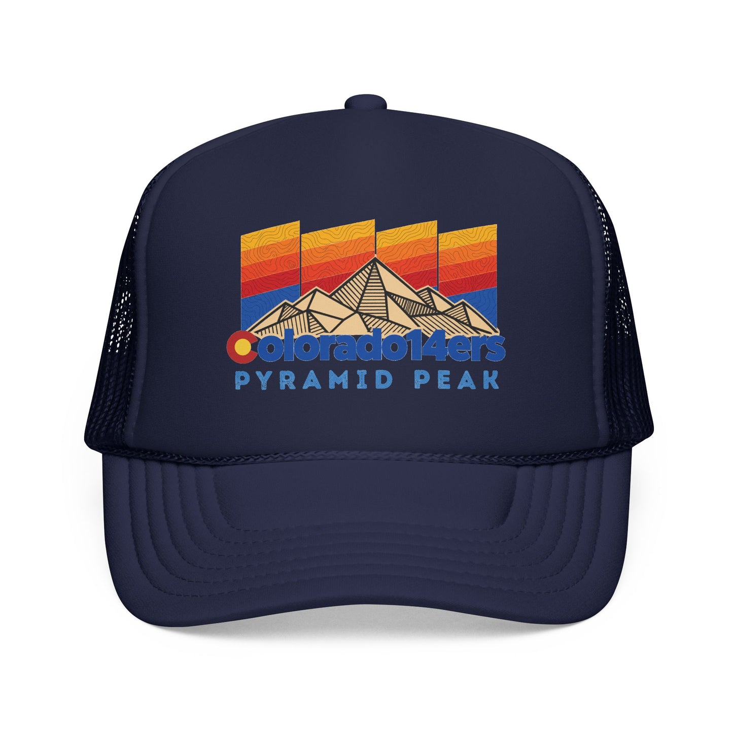 CO 14er Trucker Hat | Pyramid Peak