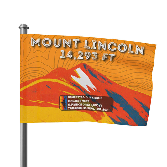 CO 14er Summit Flag | Mount Lincoln