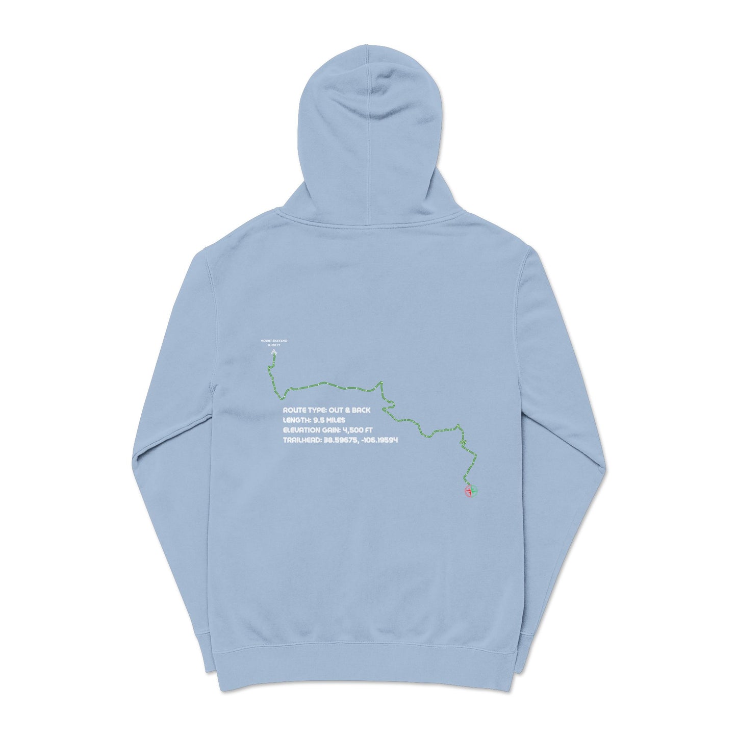 CO 14er Hoodie | Mount Shavano