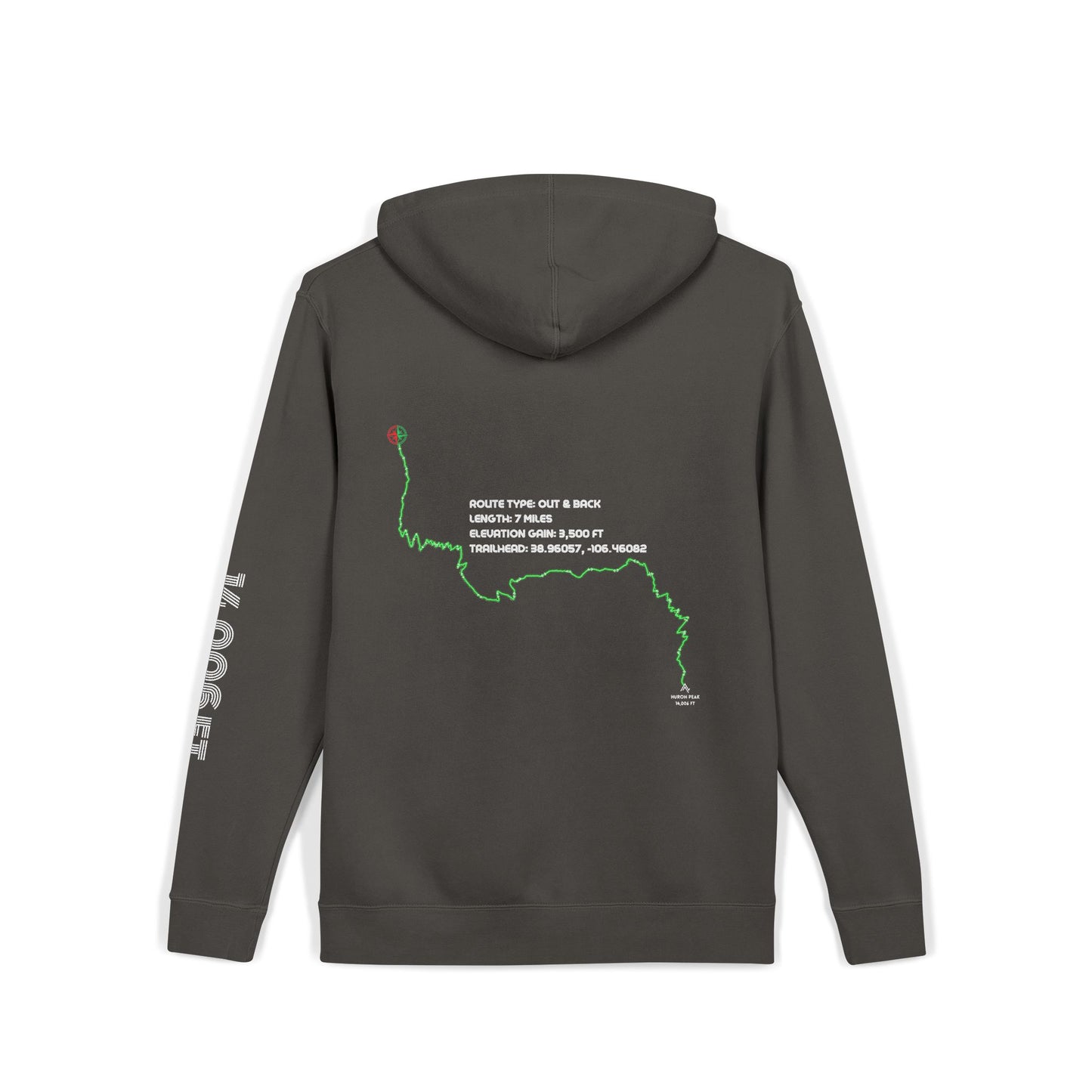 CO 14er Hoodie | Huron Peak
