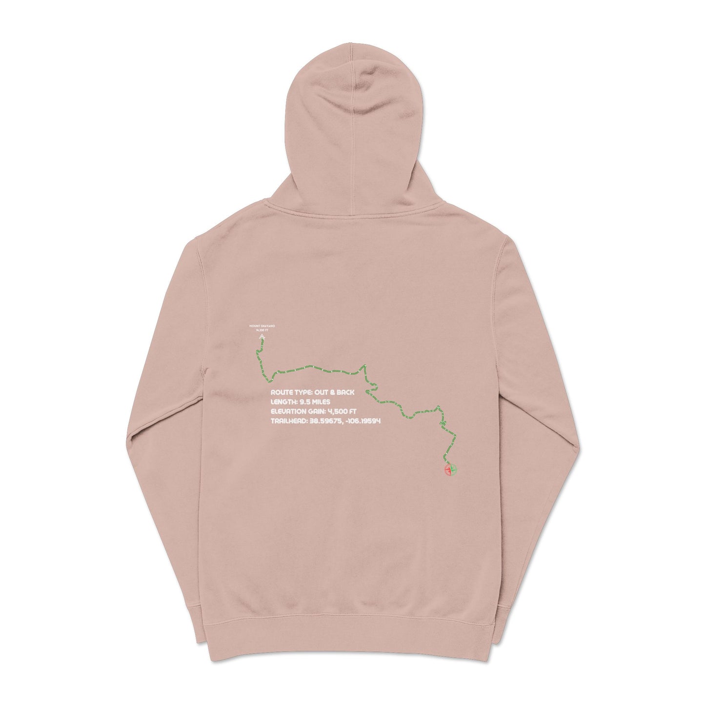CO 14er Hoodie | Mount Shavano