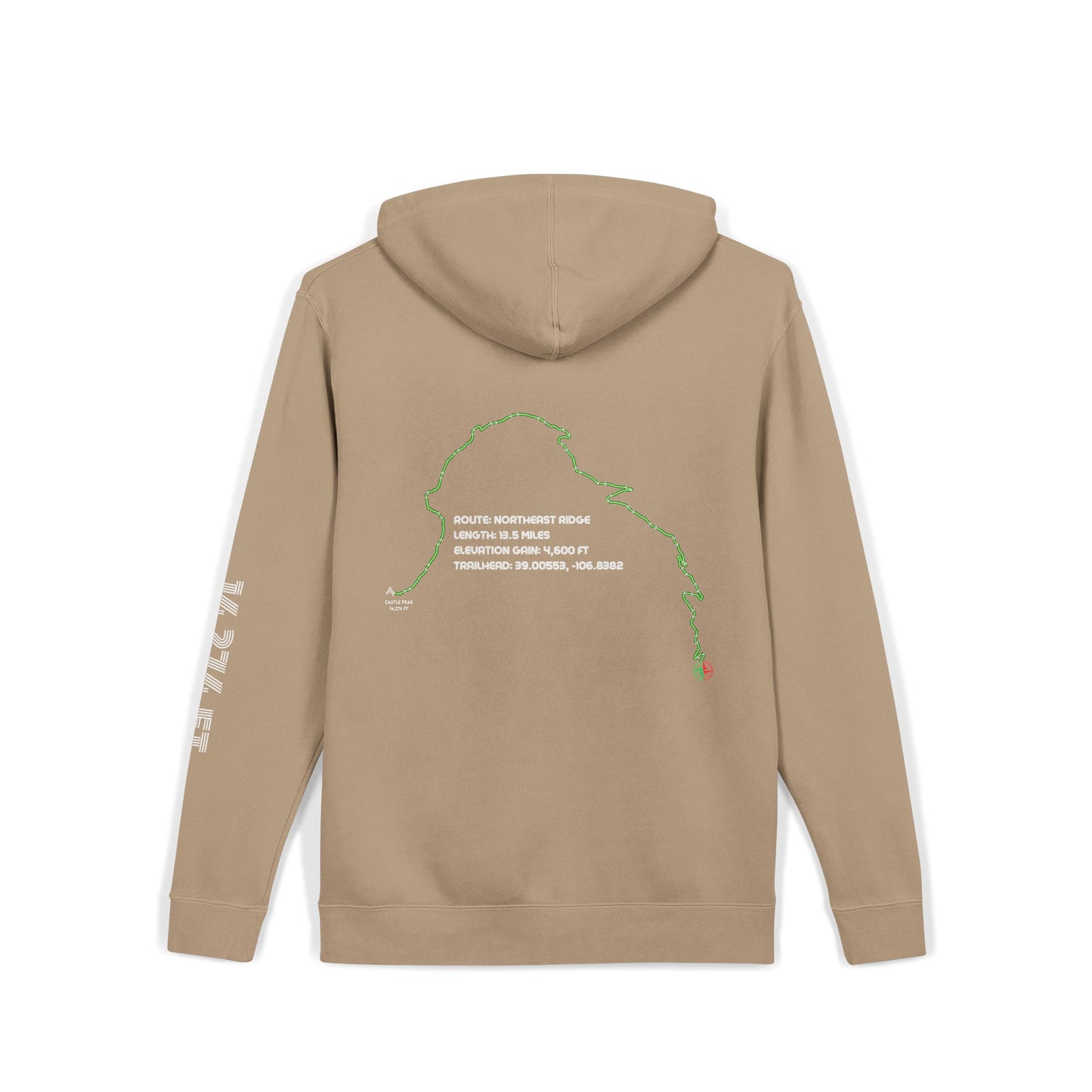 CO 14er Hoodie | Castle Peak