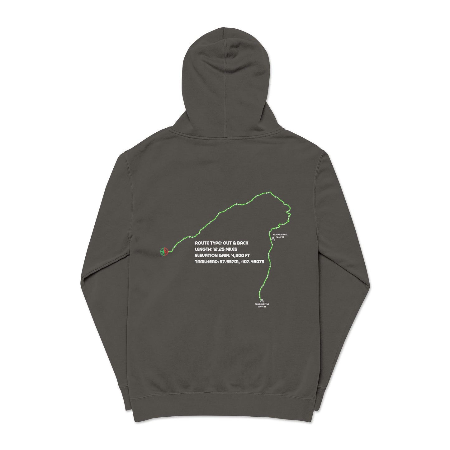 CO 14er Hoodie | Sunshine Peak