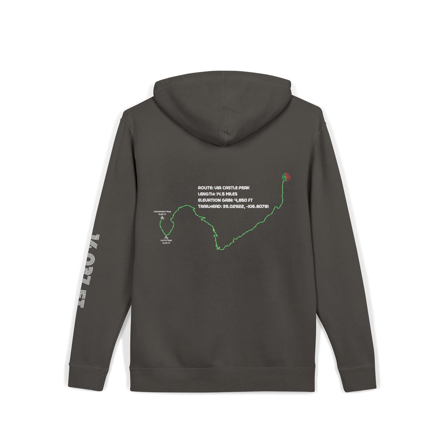 CO 14er Hoodie | Conundrum Peak