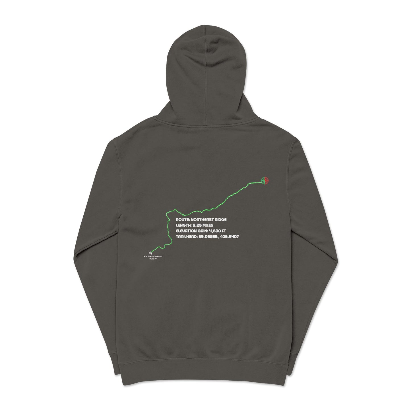 CO 14er Hoodie | North Maroon Peak