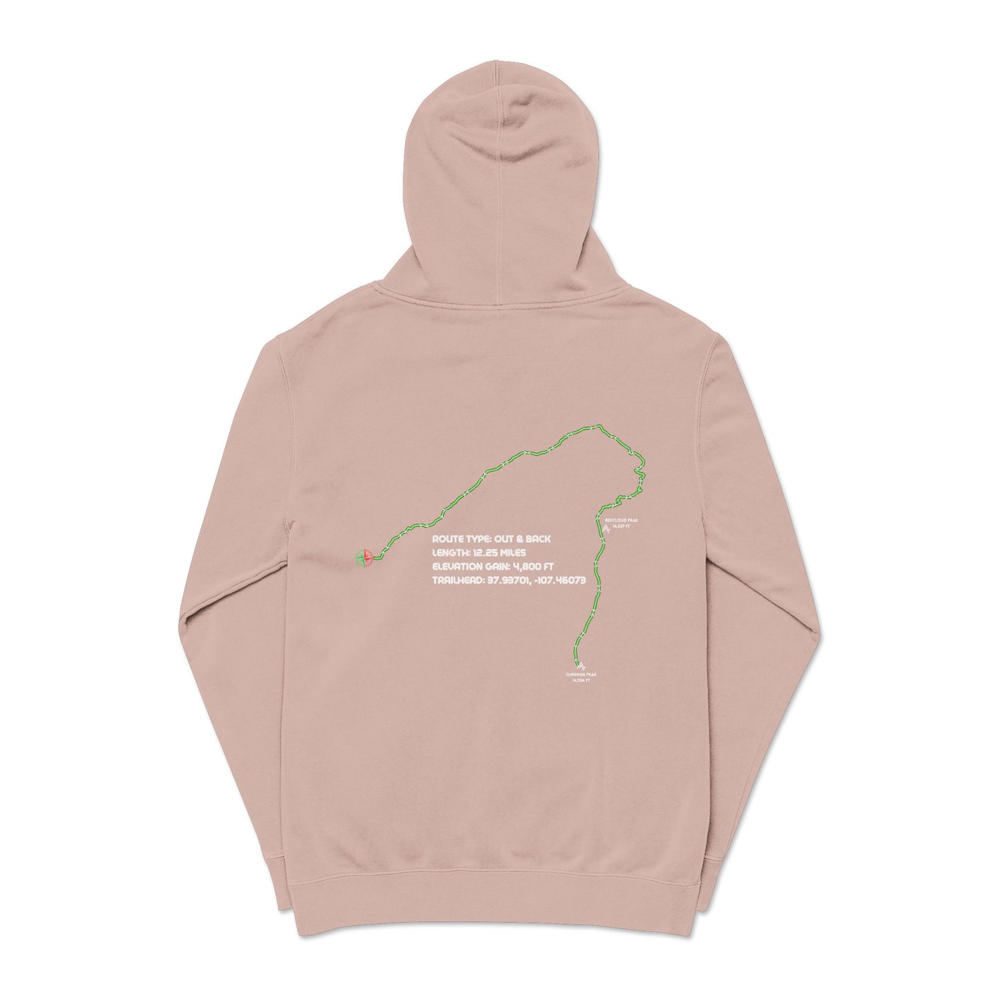 CO 14er Hoodie | Sunshine Peak