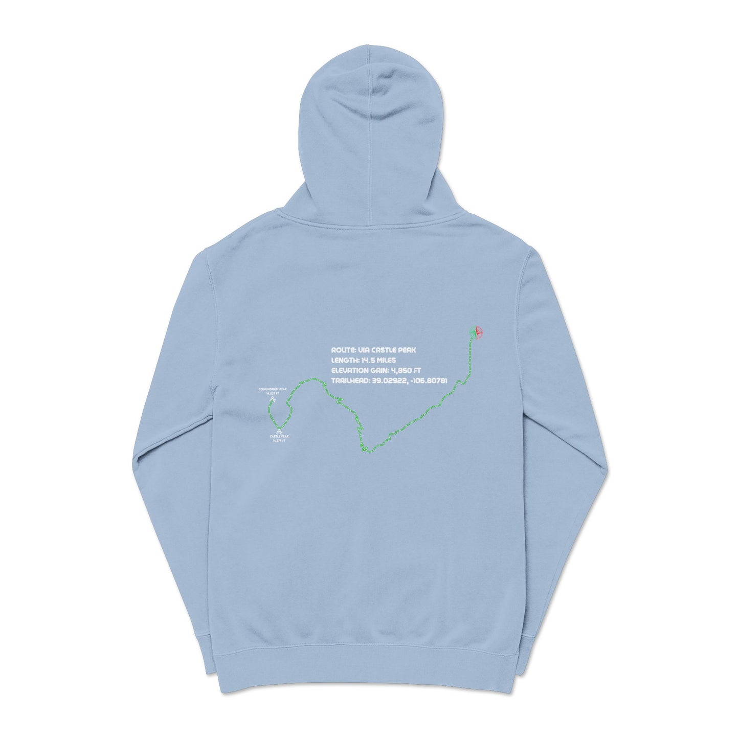 CO 14er Hoodie | Conundrum Peak