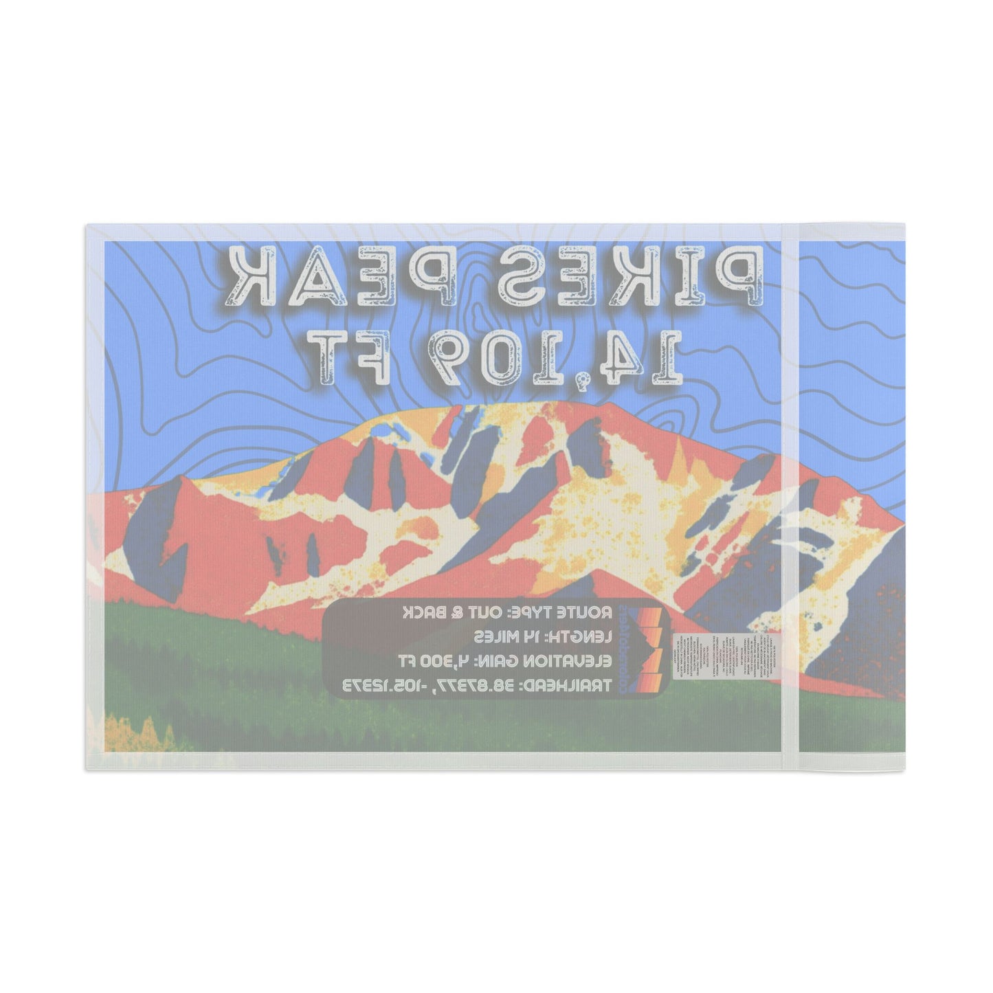 CO 14er Summit Flag | Pikes Peak