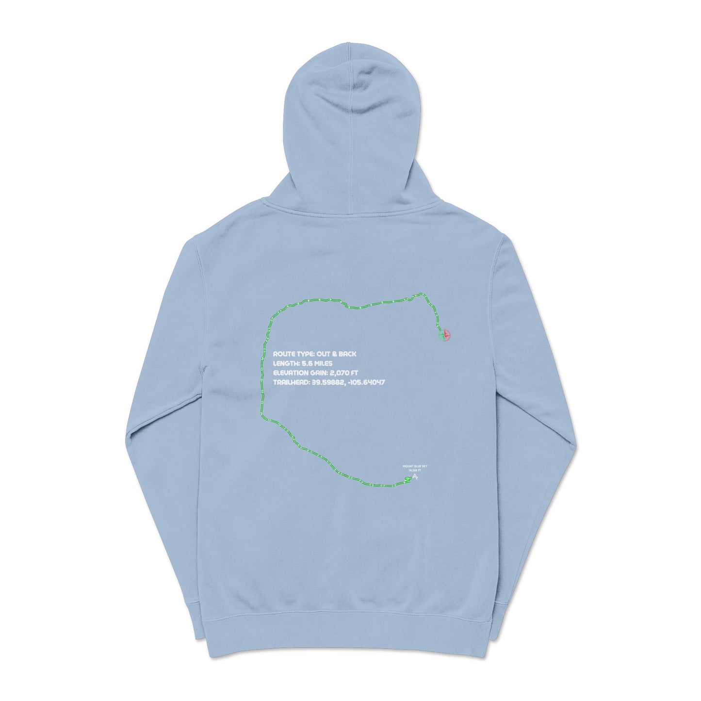 CO 14er Hoodie | Mount Blue Sky