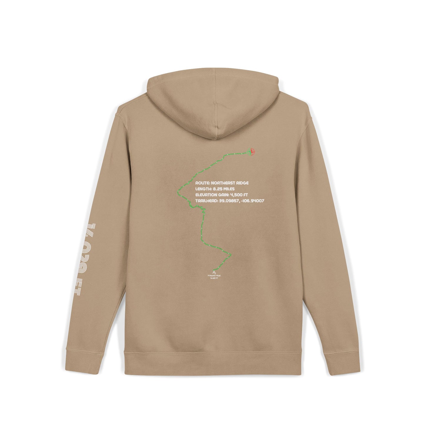 CO 14er Hoodie | Pyramid Peak