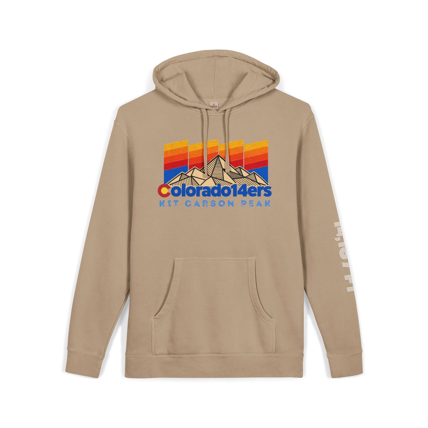 CO 14er Hoodie | Kit Carson Peak