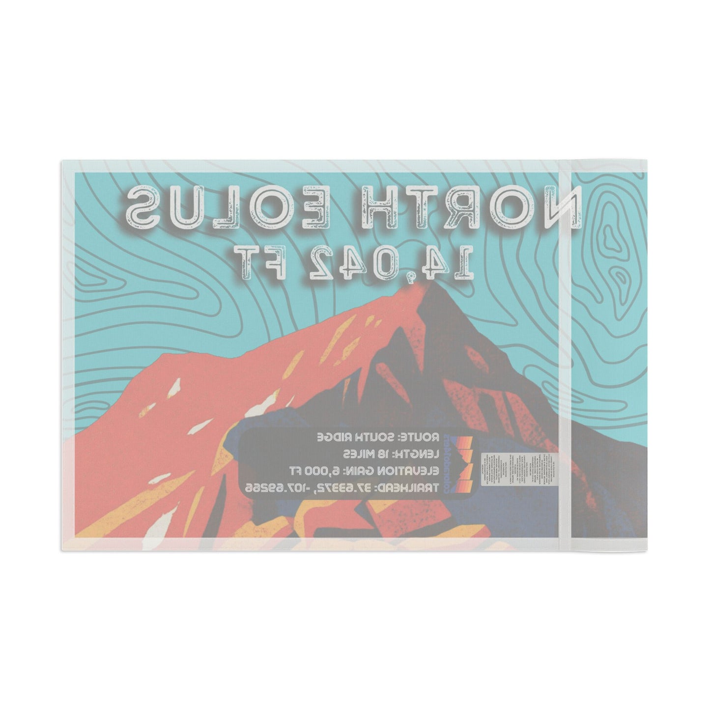 CO 14er Summit Flag | North Eolus