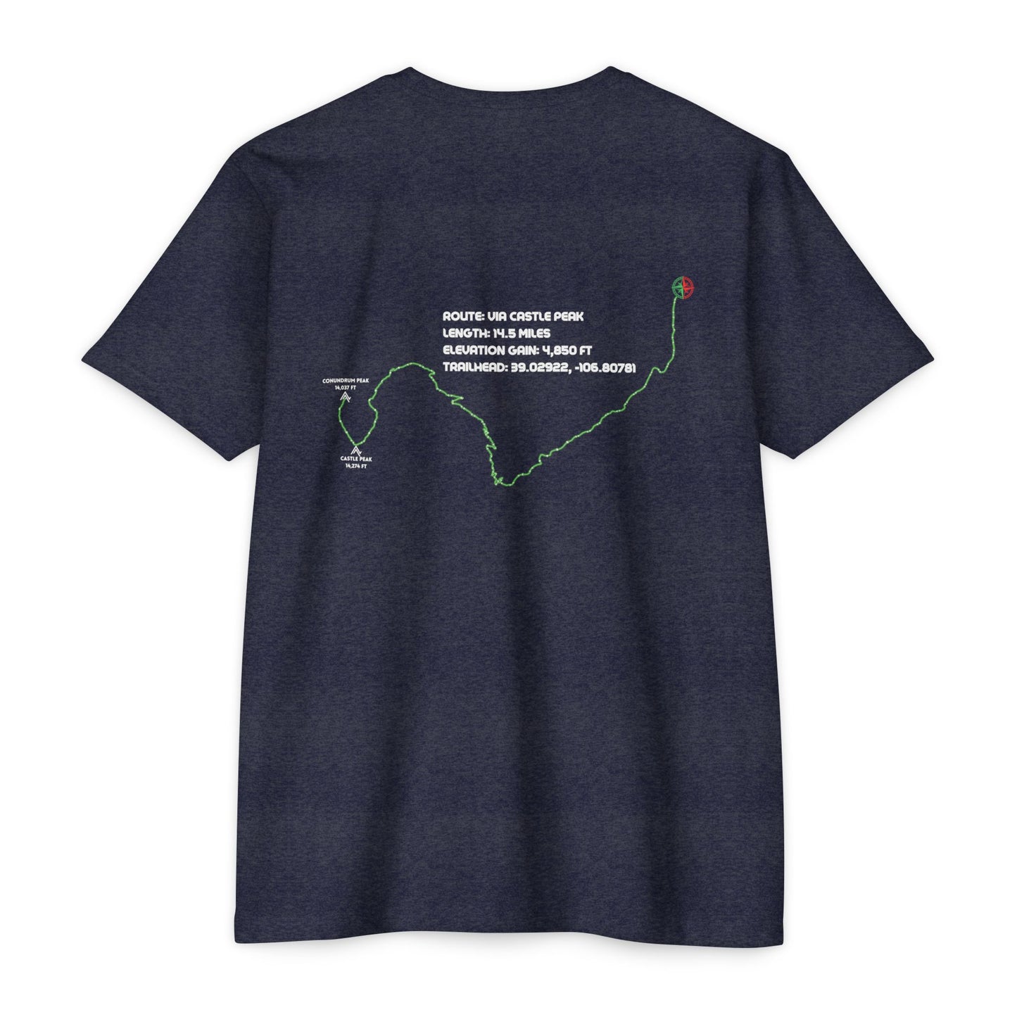 CO 14er T-Shirt | Conundrum Peak