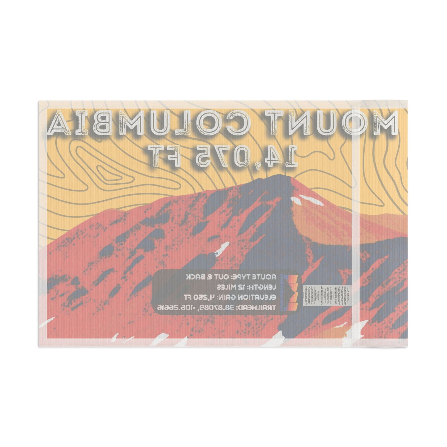 CO 14er Summit Flag | Mount Columbia