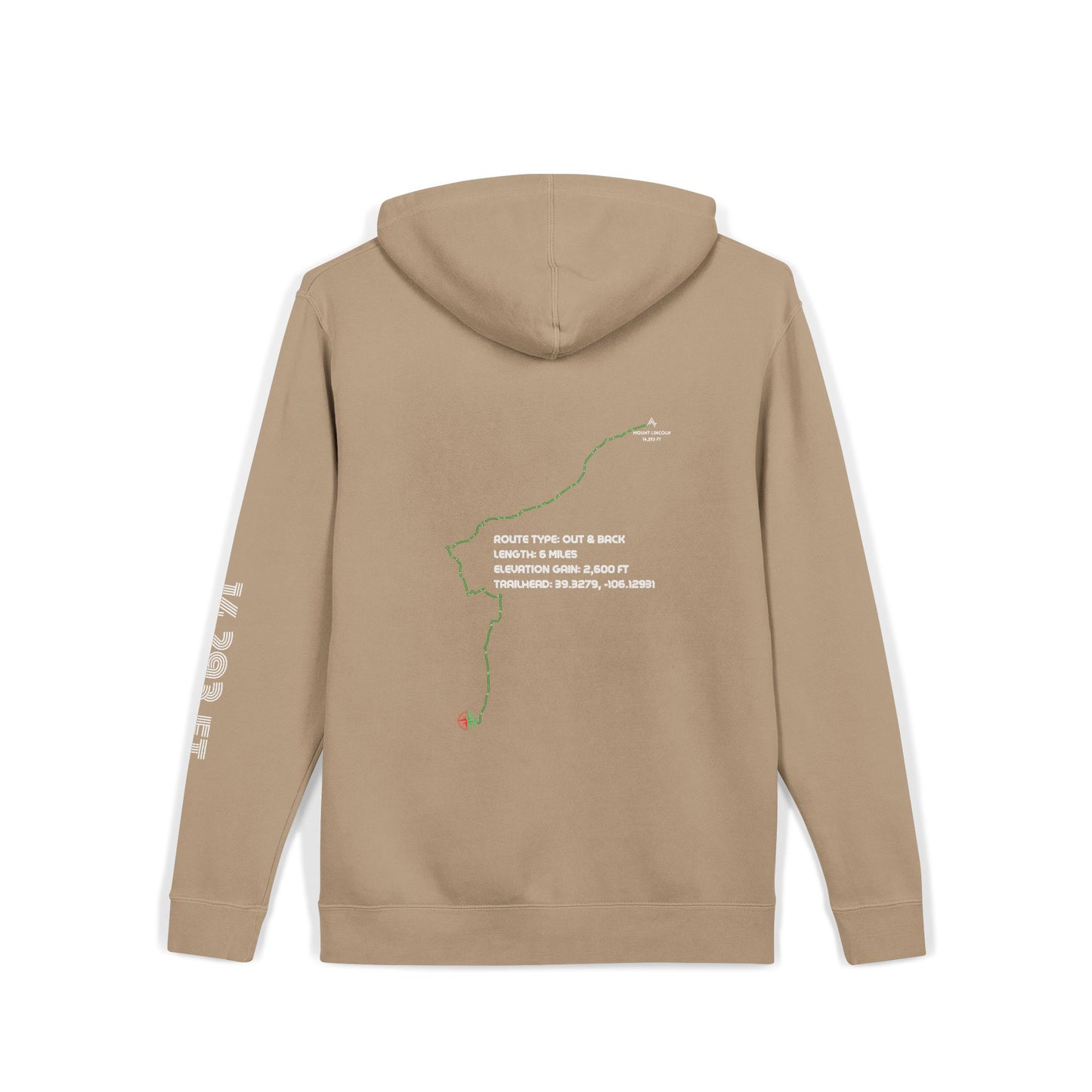 CO 14er Hoodie | Mount Lincoln