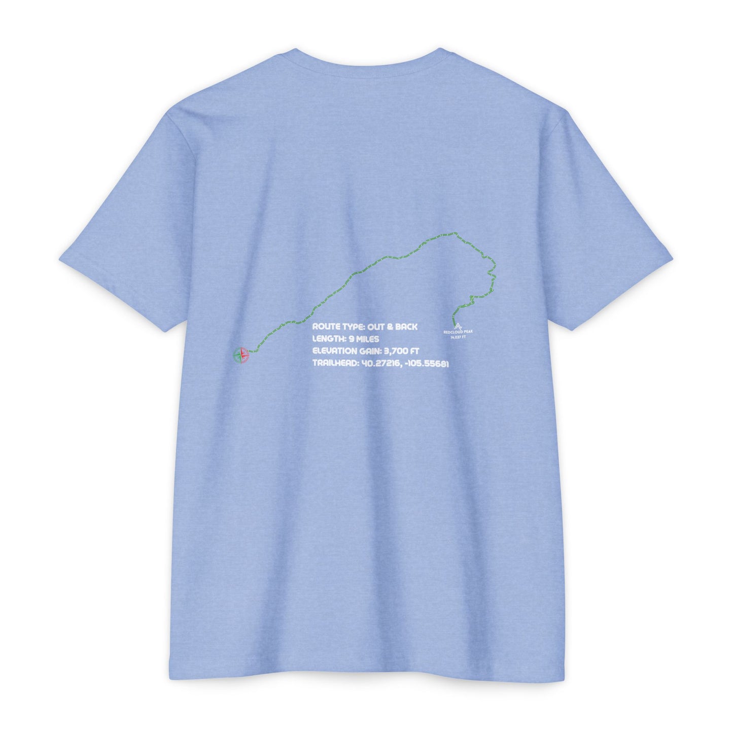 CO 14er T-Shirt | Redcloud Peak