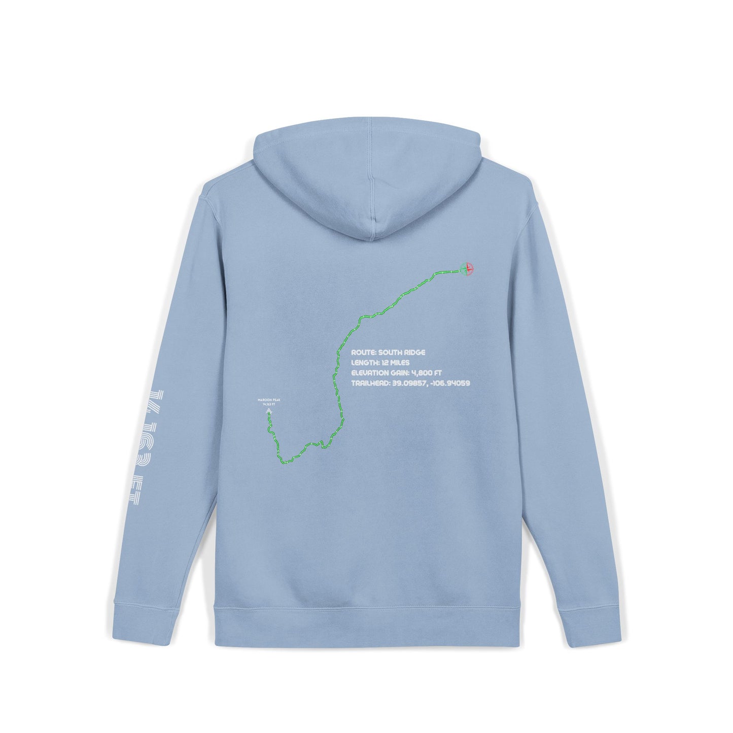 CO 14er Hoodie | Maroon Peak