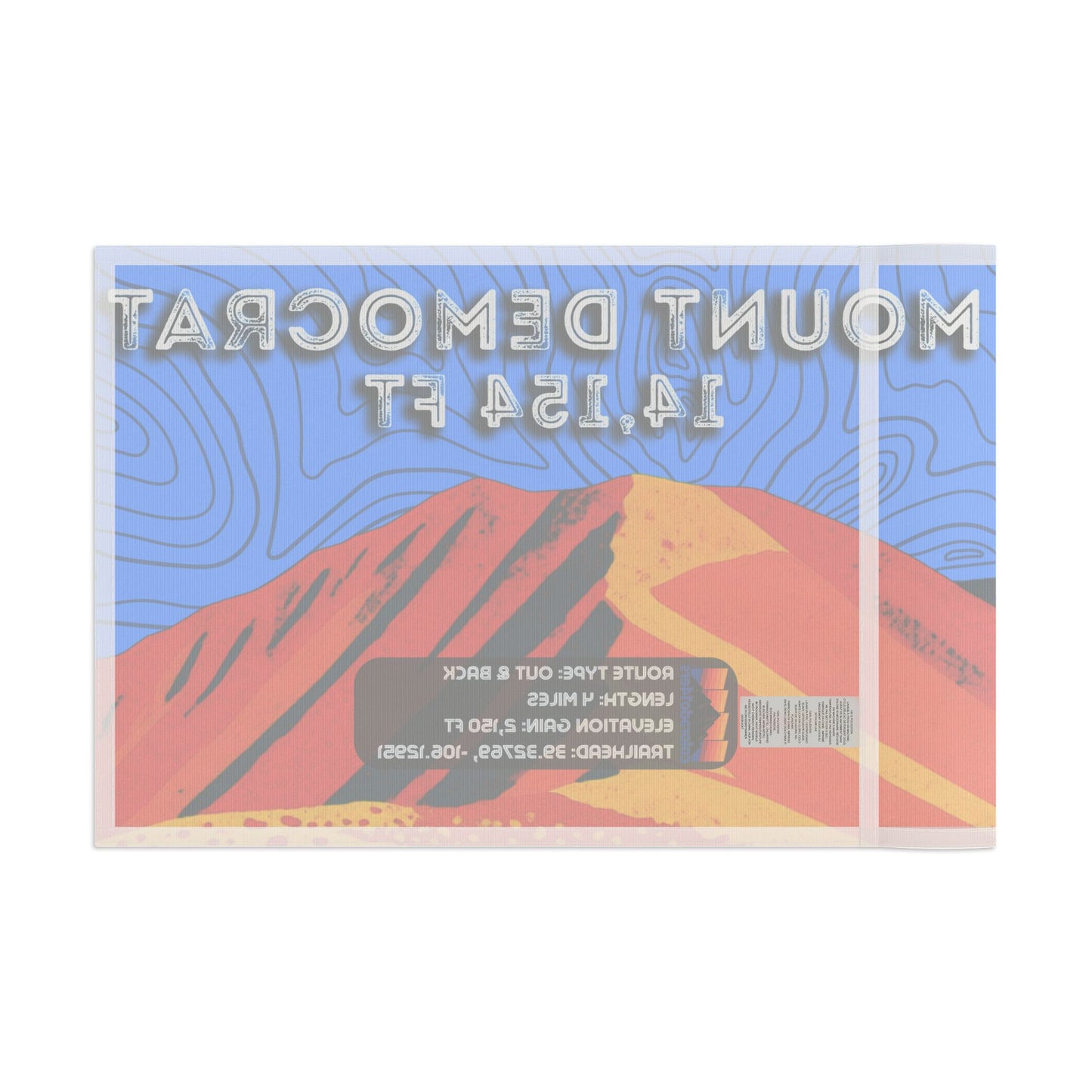 CO 14er Summit Flag | Mount Democrat