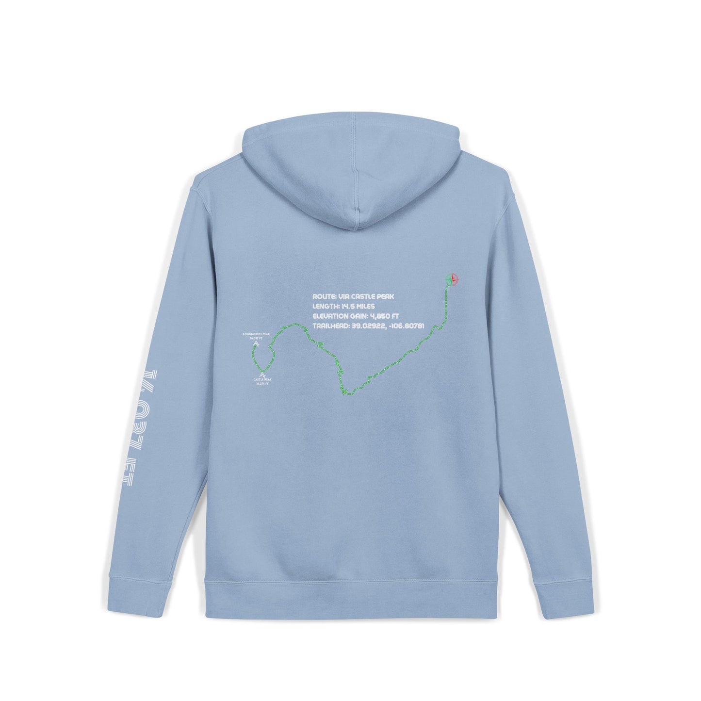 CO 14er Hoodie | Conundrum Peak