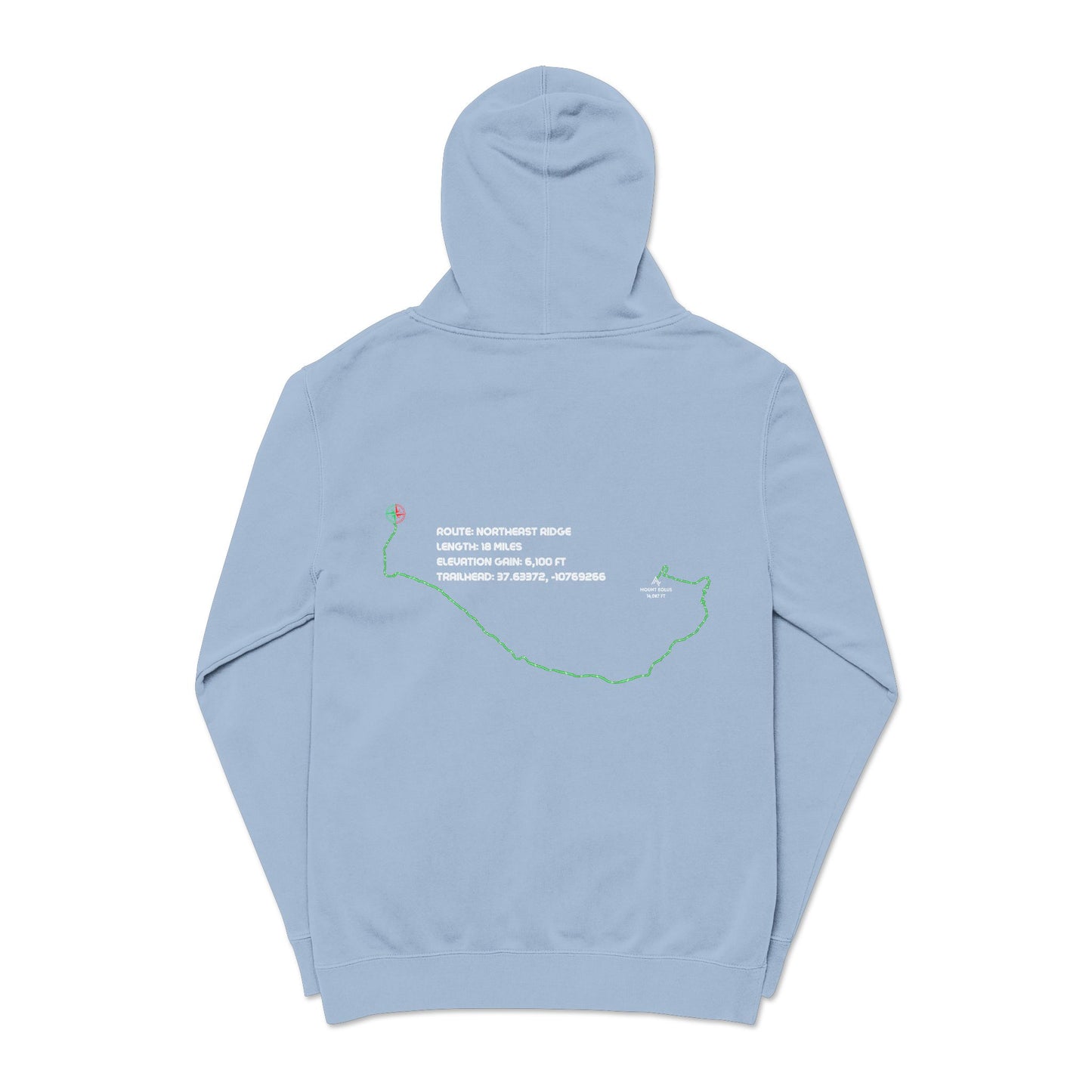 CO 14er Hoodie | Mount Eolus
